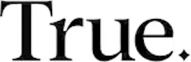 True. logo