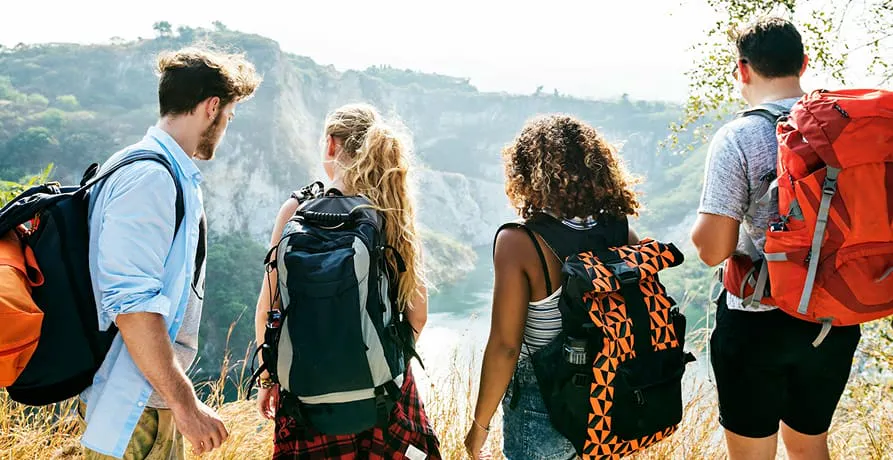 des touristes