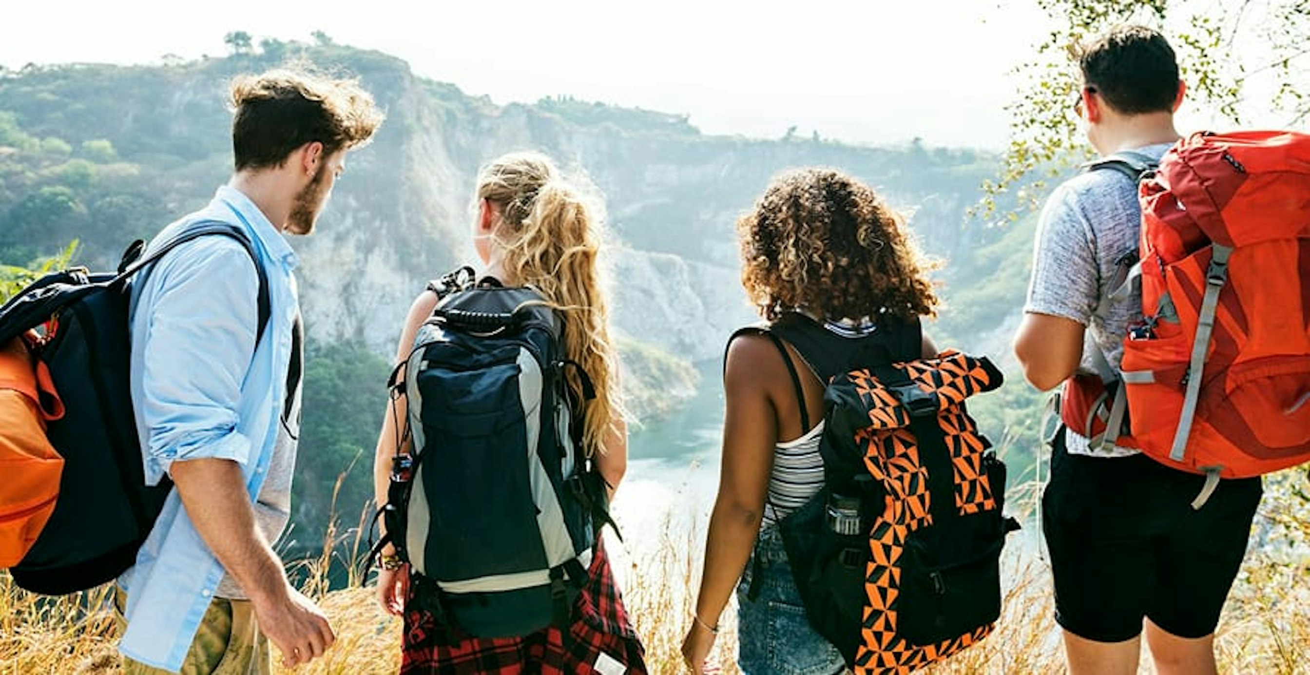 des touristes