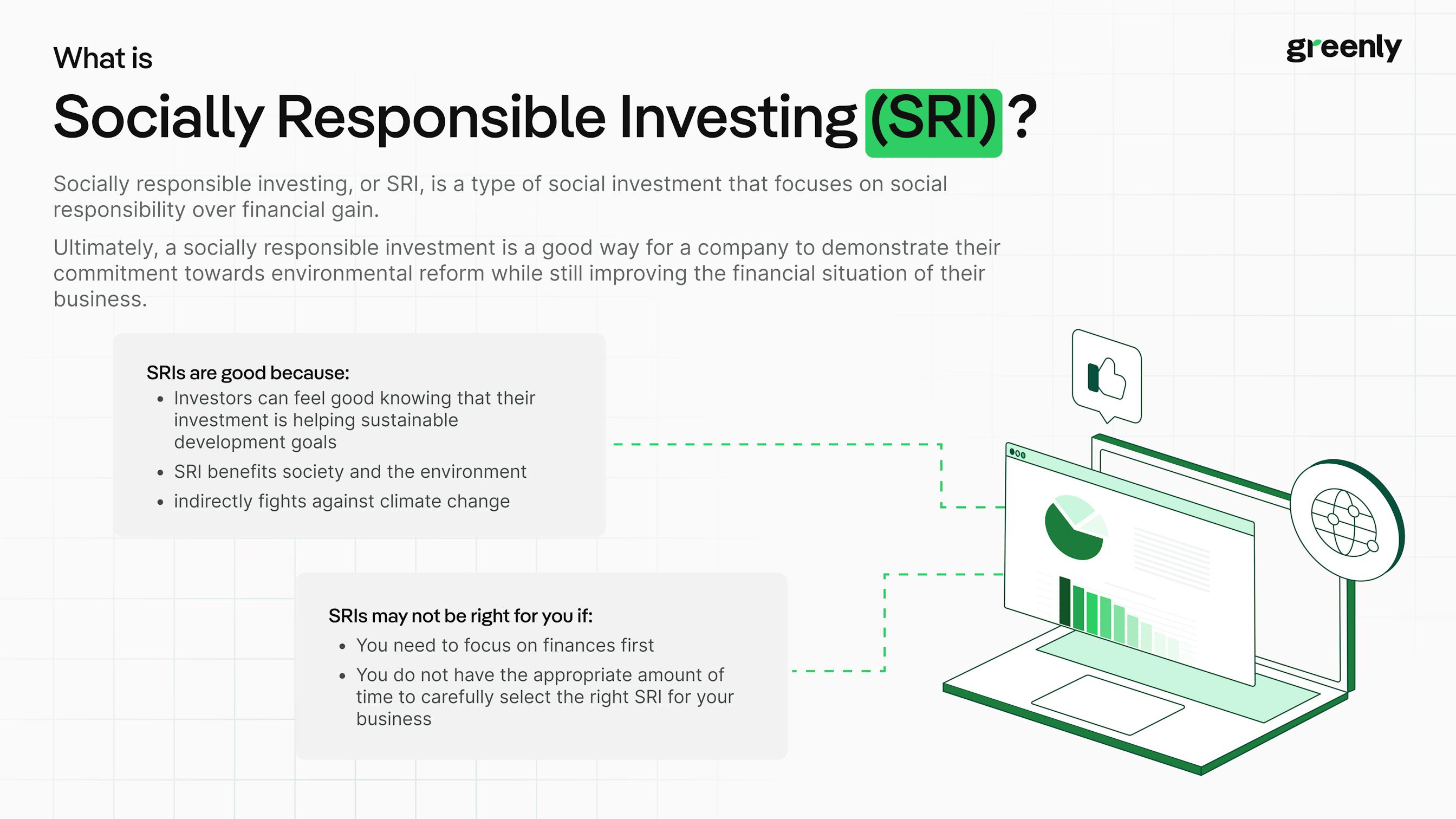 infographic for socially responsible investing