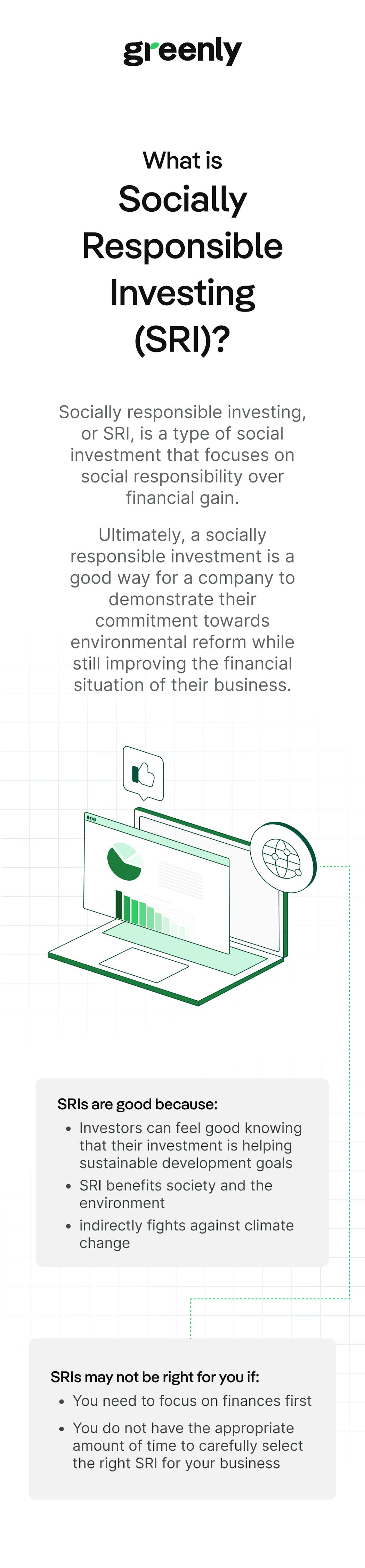 infographic for socially responsible investing mobile version