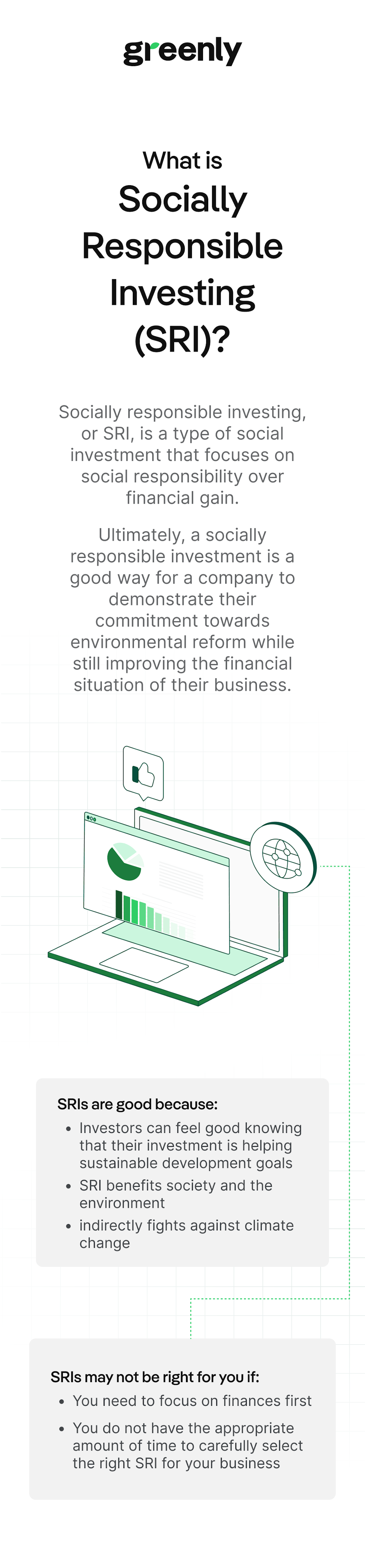 infographic for socially responsible investing mobile version