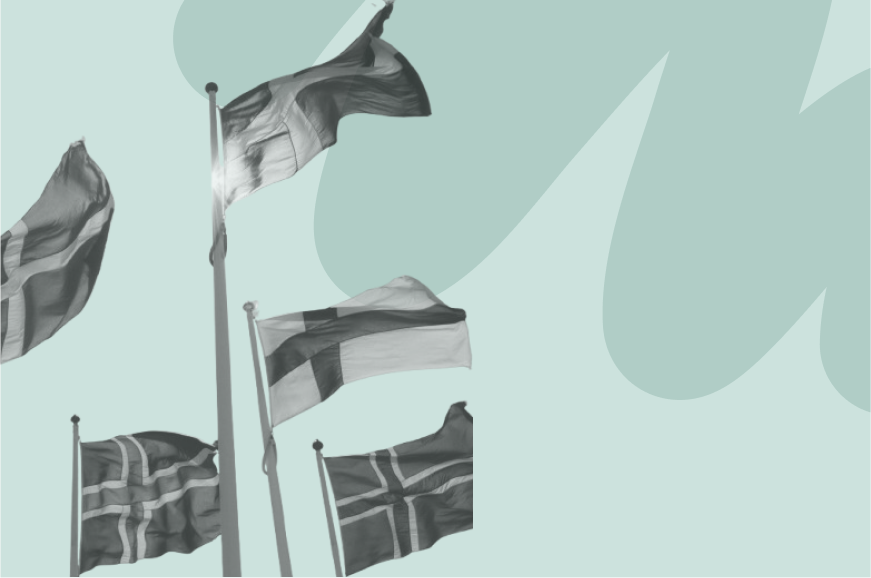 Nordic flags