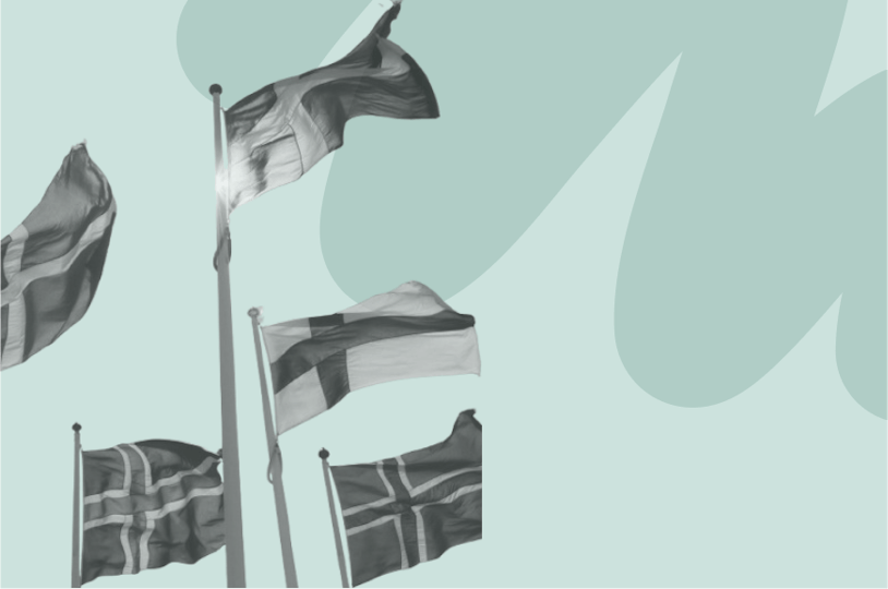 Nordic flags