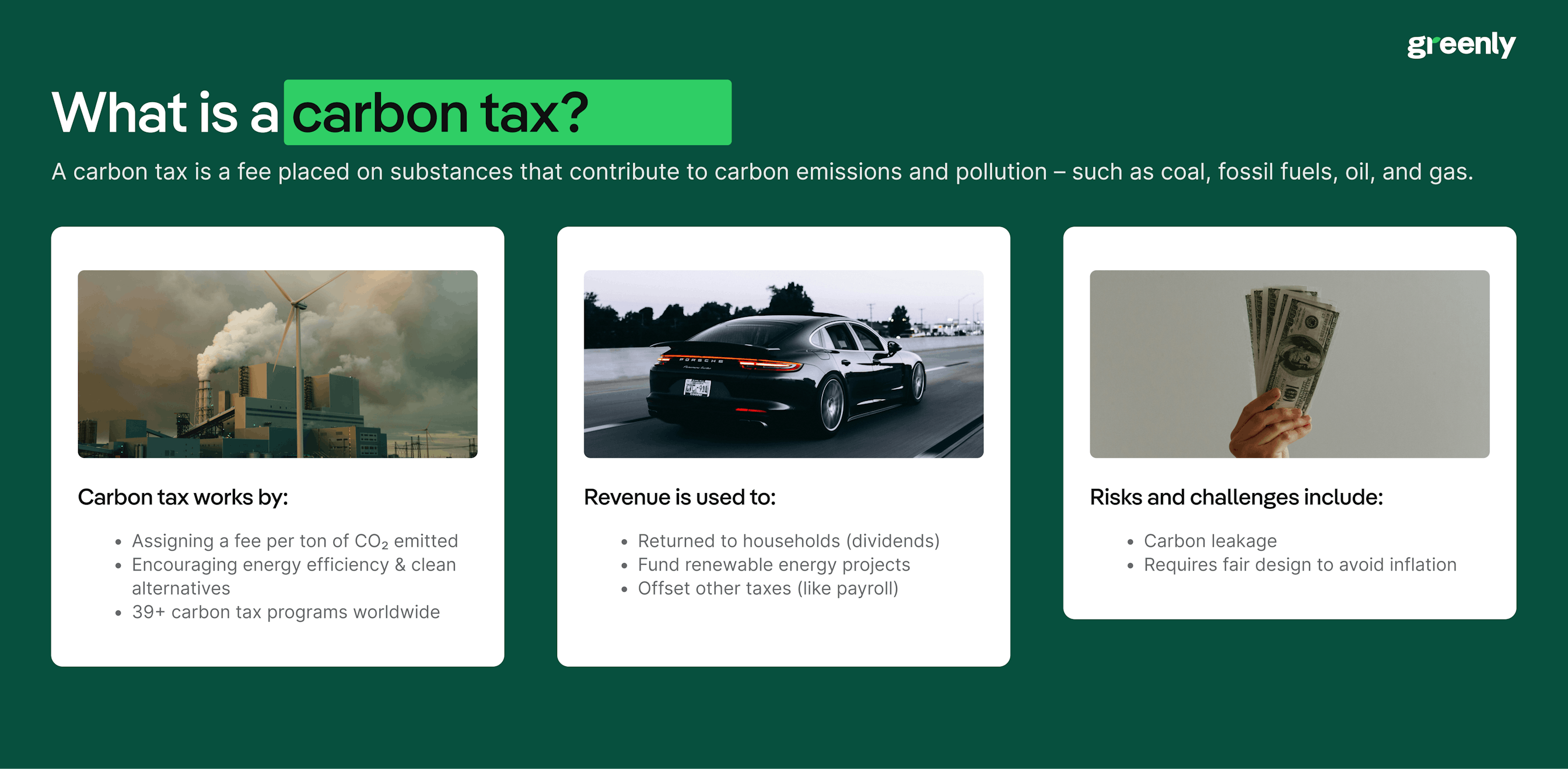 carbon tax infographic