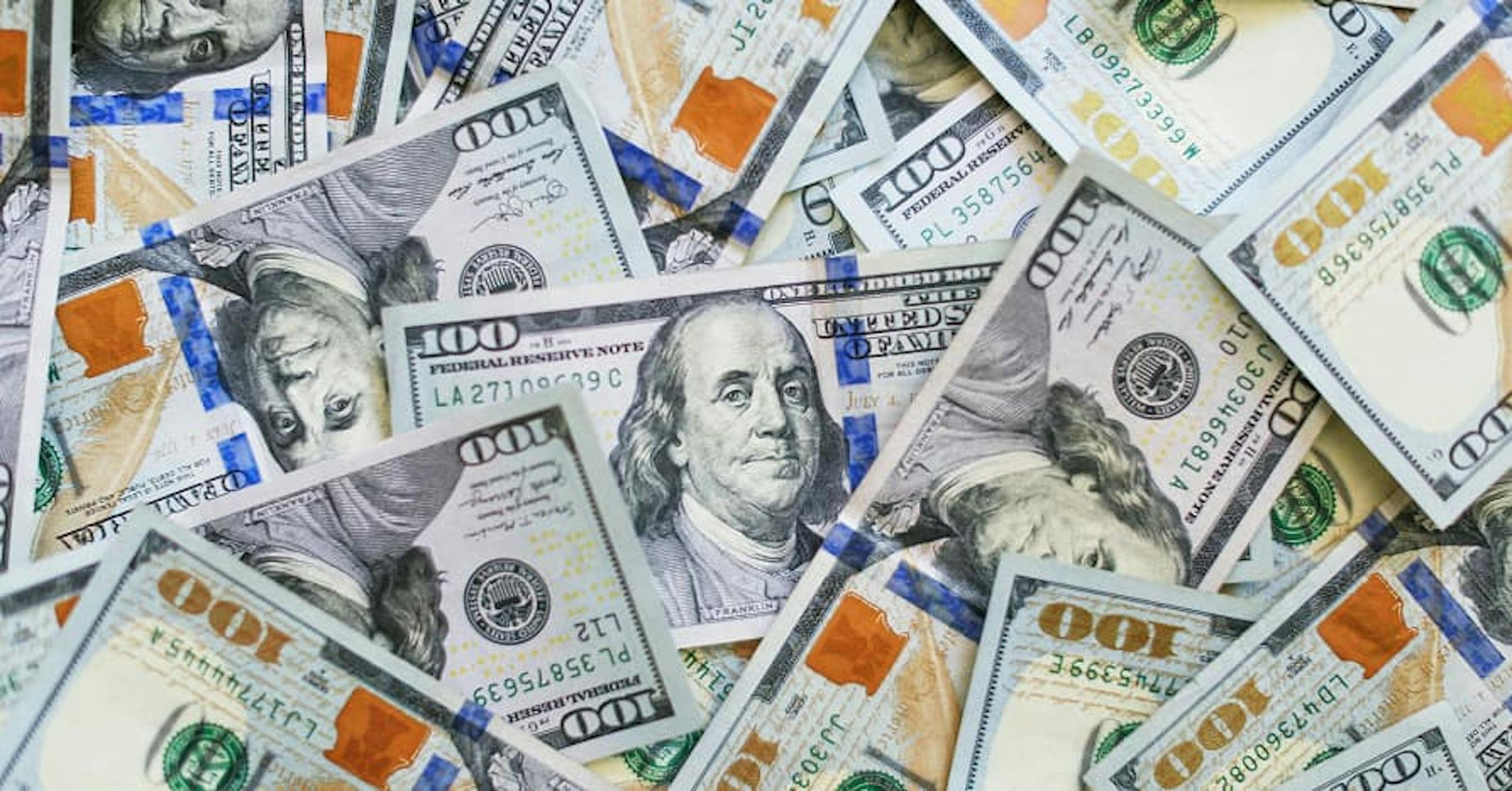 $100 USD dollar bills