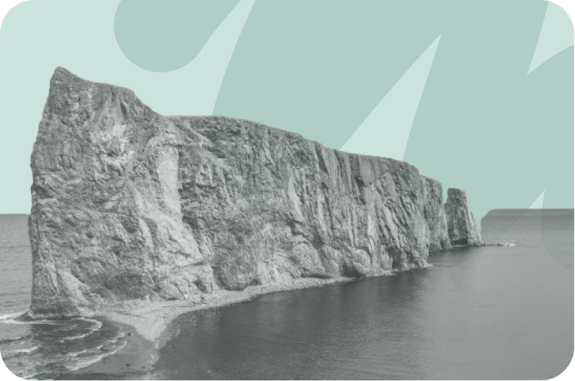 sea and cliffs