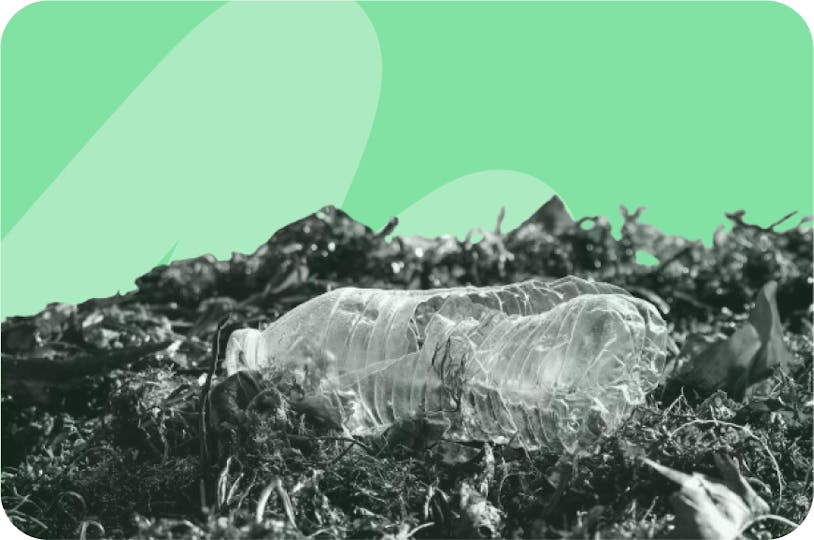 une bouteille plastique