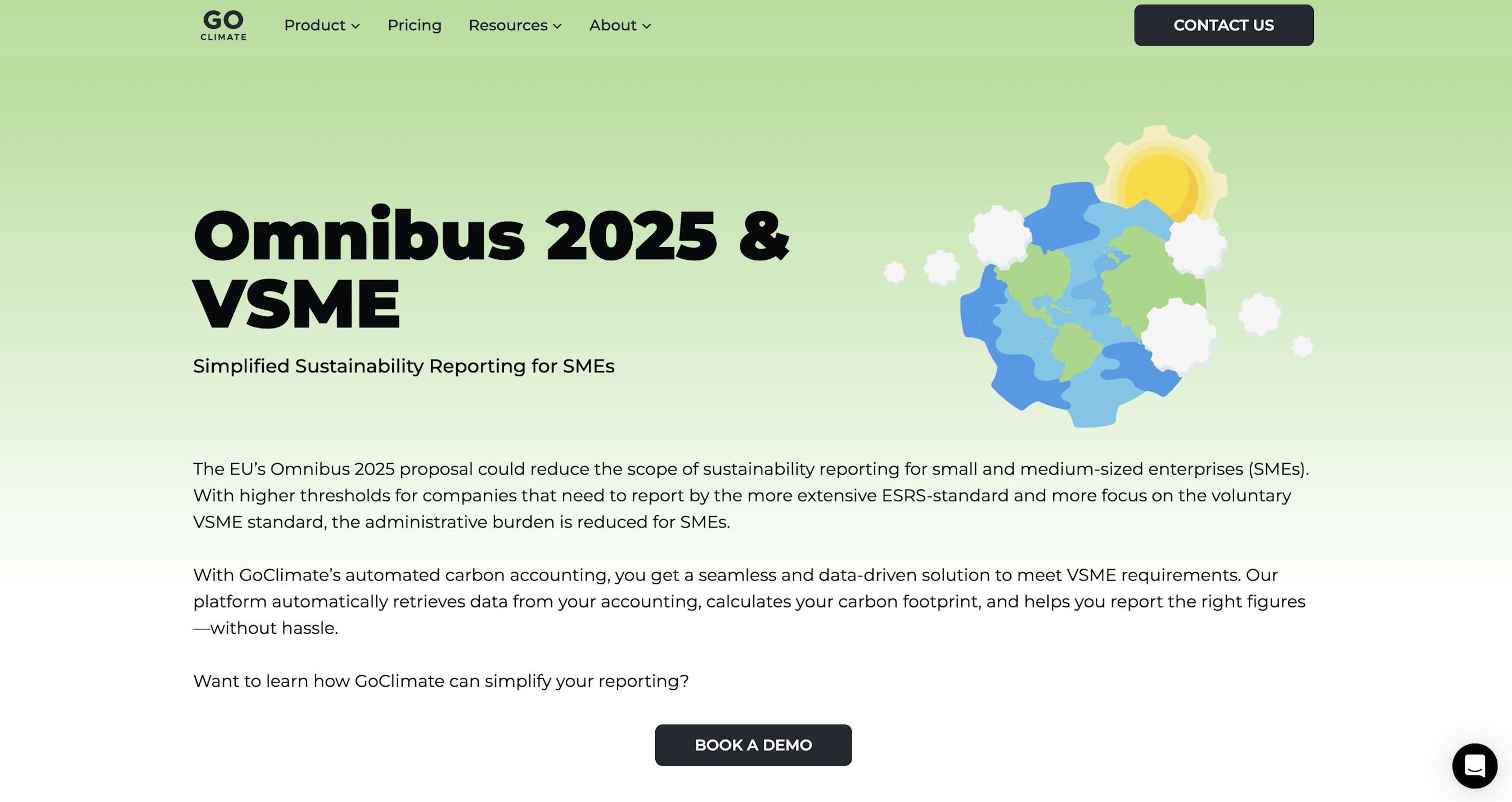 GoClimate screenshot