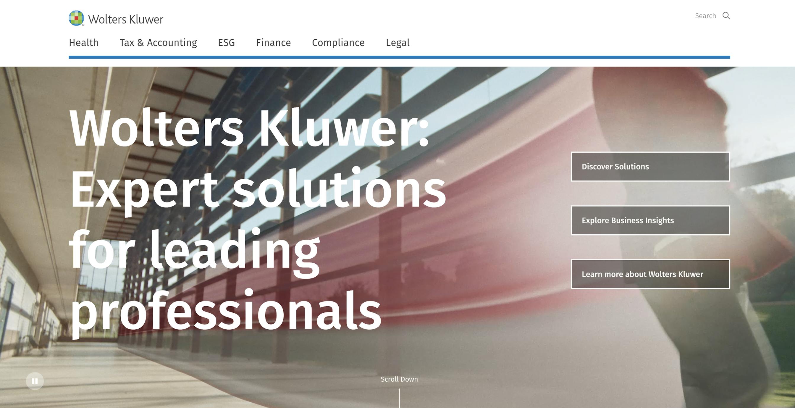 CCH platform screenshot