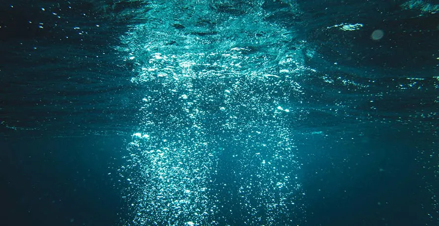 de l'eau de mer