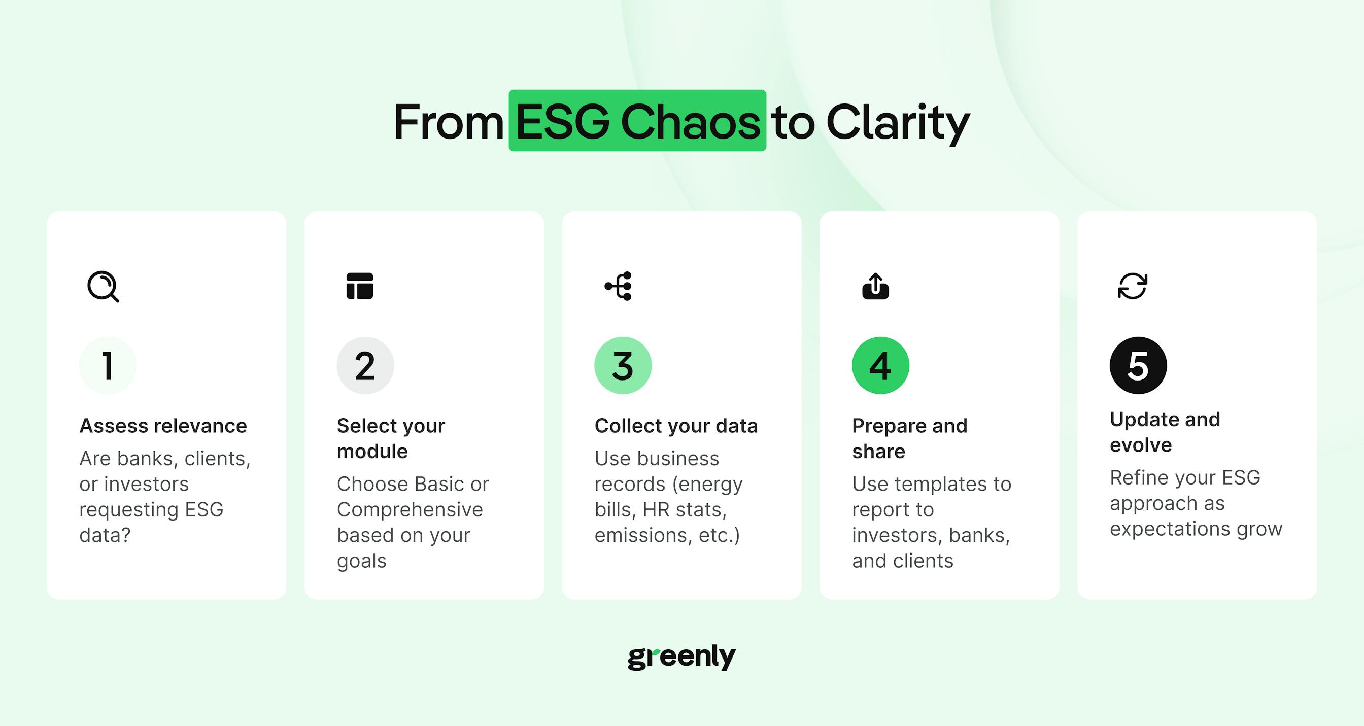 How to implement VSME infographic
