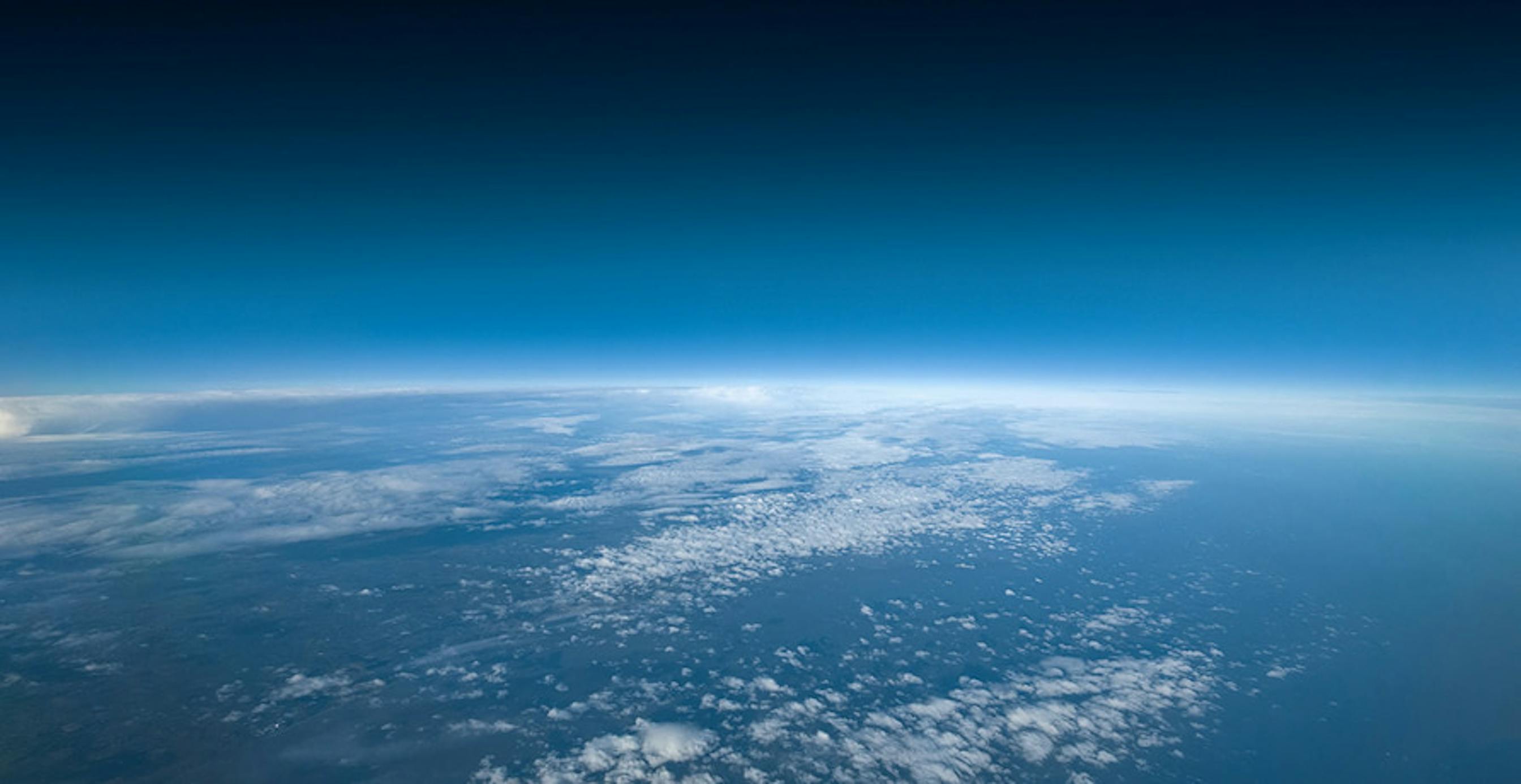 une vue de la terre