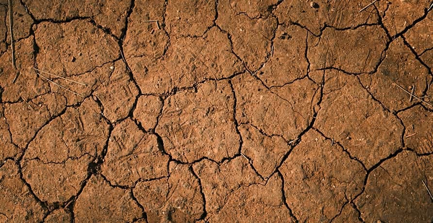 un sol asséché