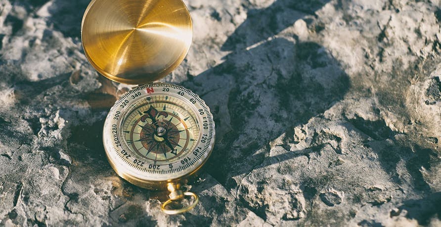 une boussole