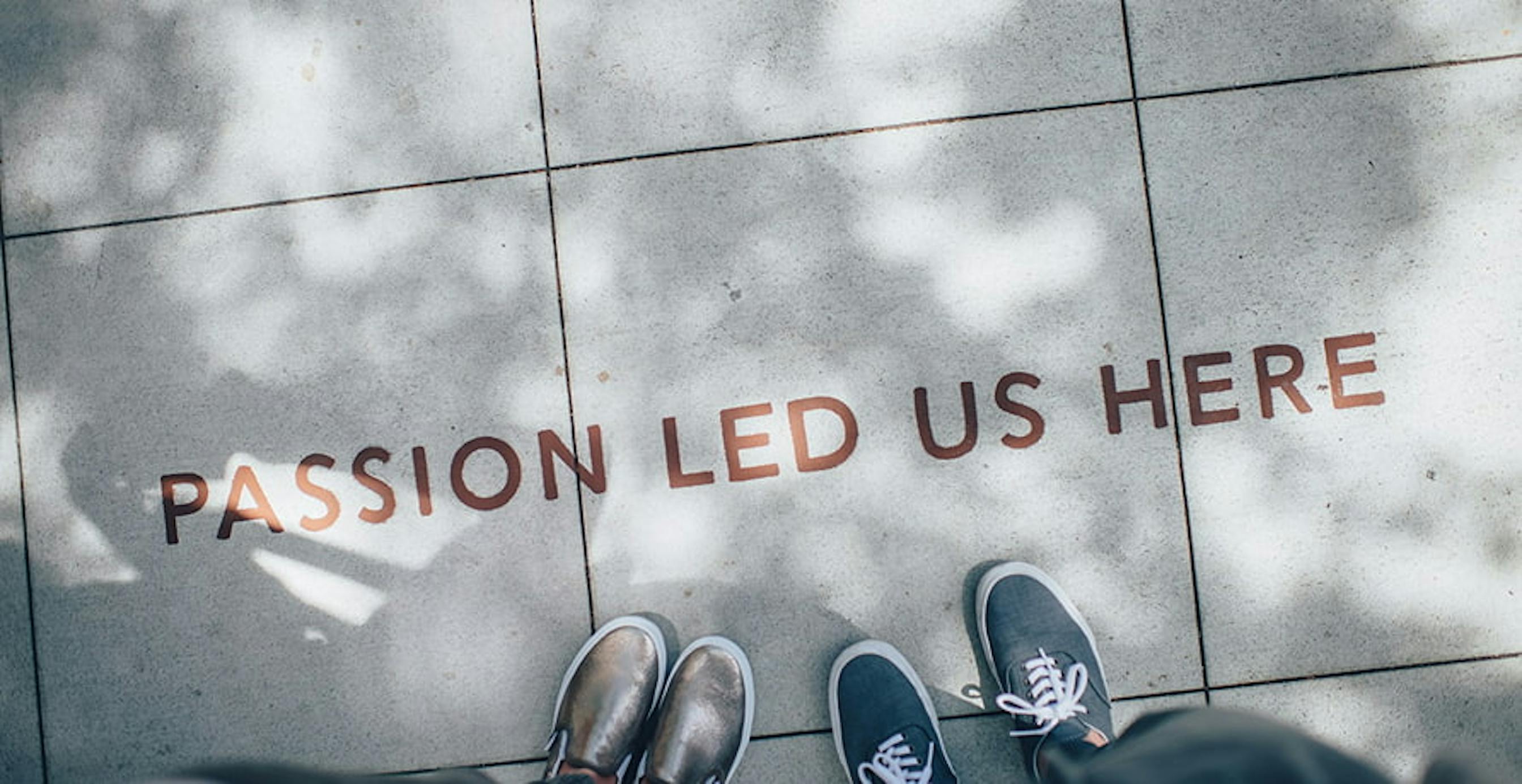 une inscription au sol