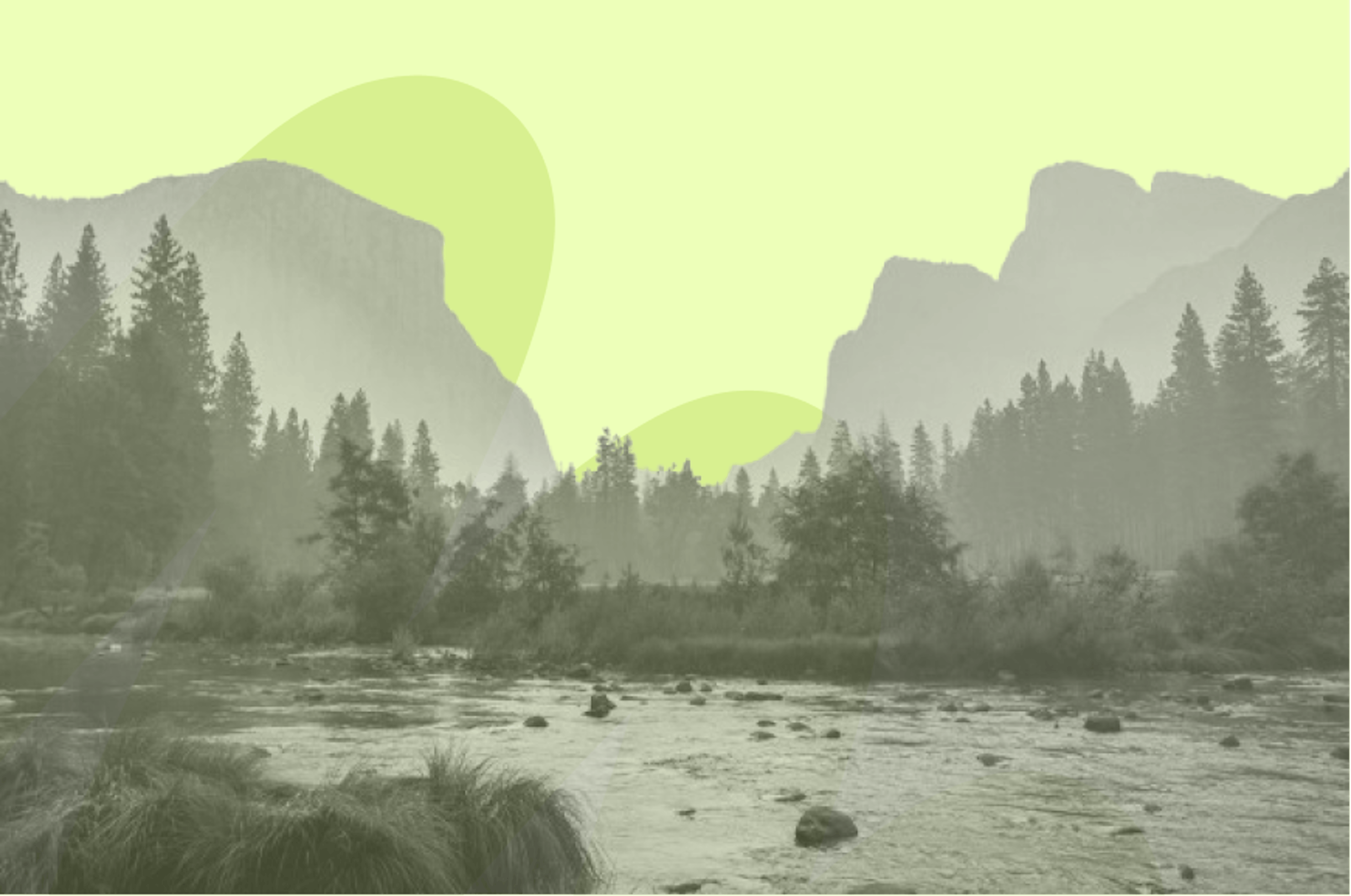 lake and mountain landscape