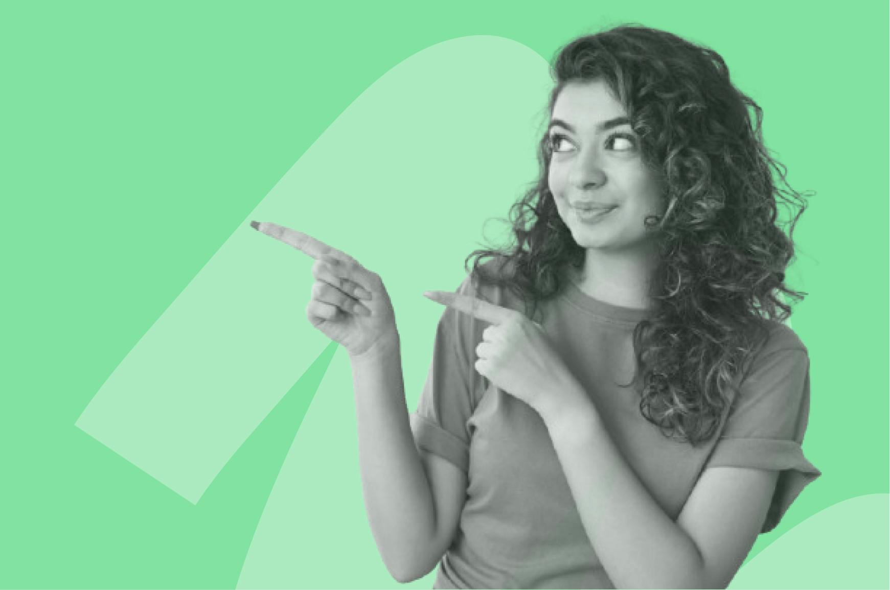 une personne regardant sur le côté