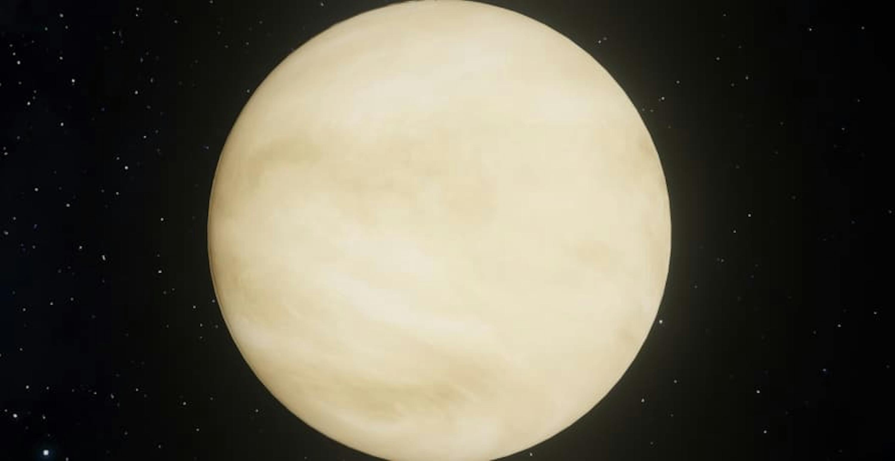 the planet Venus