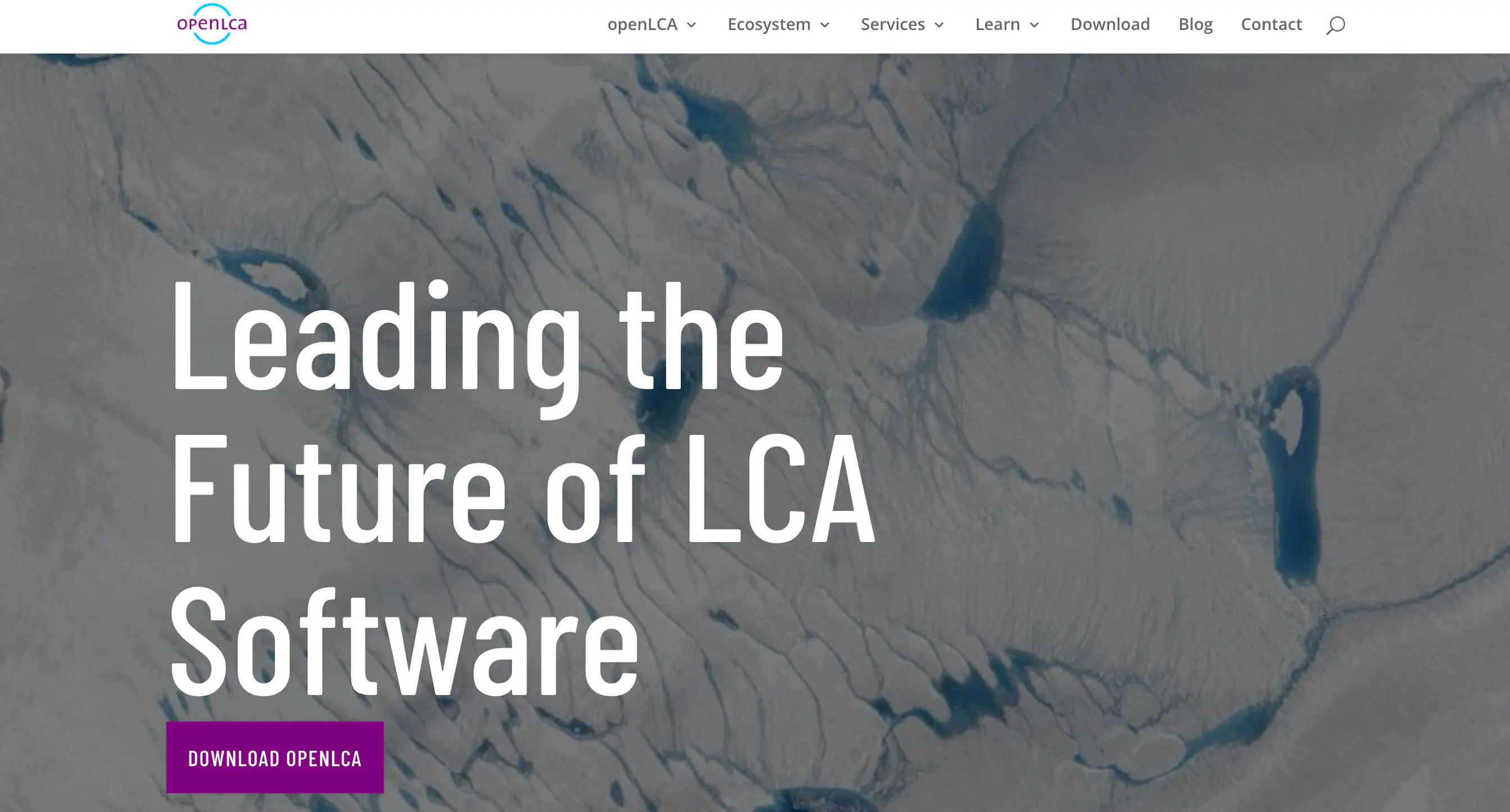 openLCA screenshot