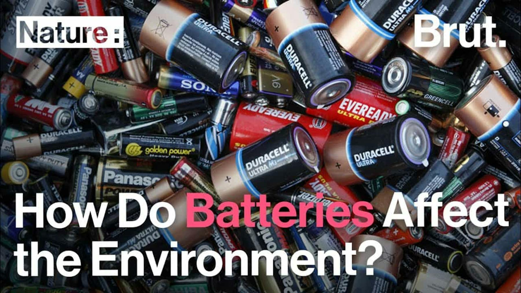 What is the environmental impact of a battery?