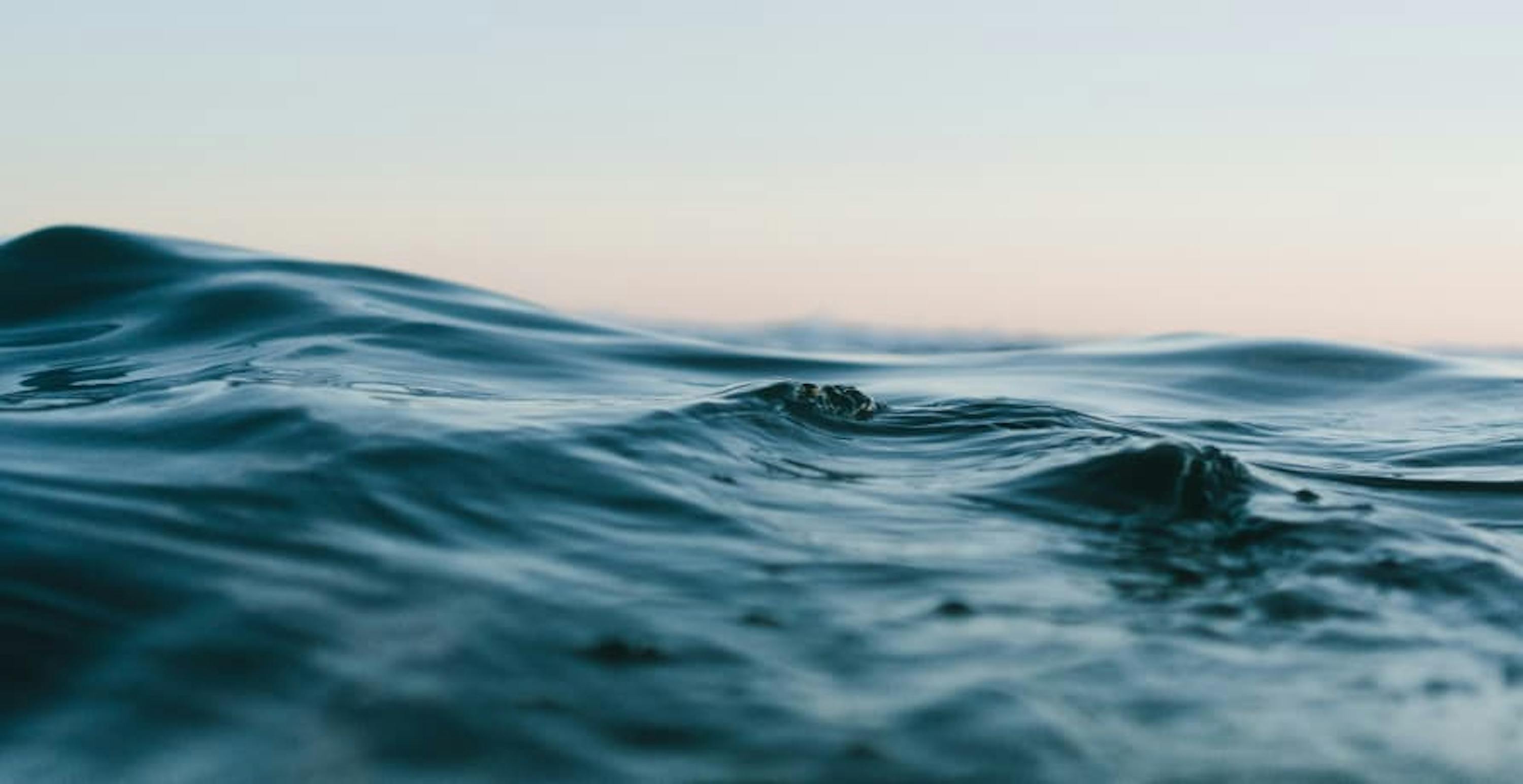 ocean water and blue sky 