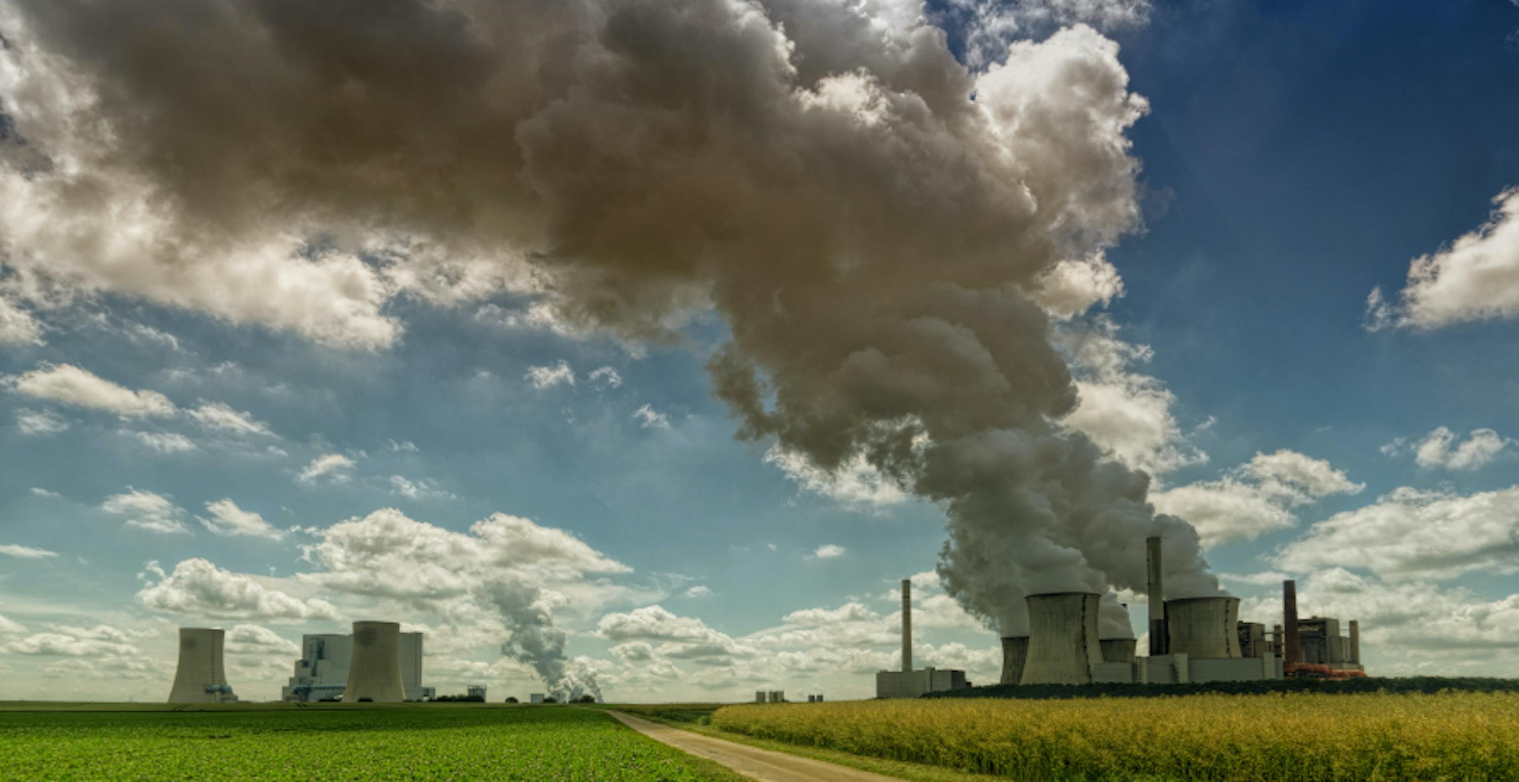 factory in countryside