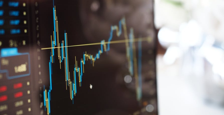 screen showing investment fund performance data