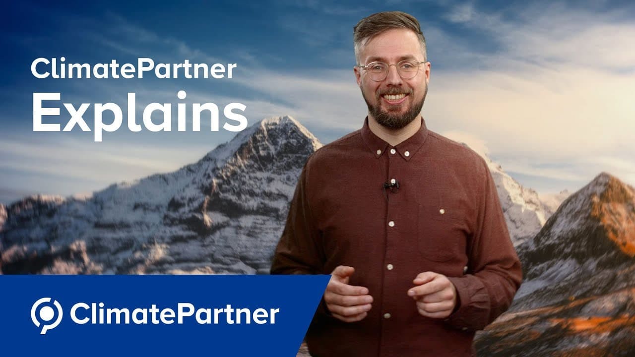 climate partner guy with mountains