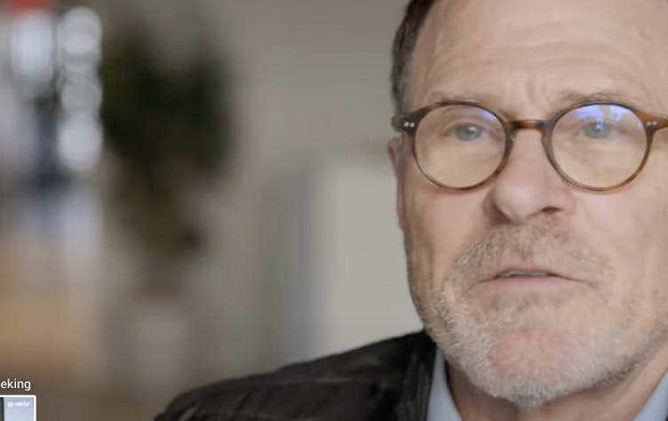 a man with glasses