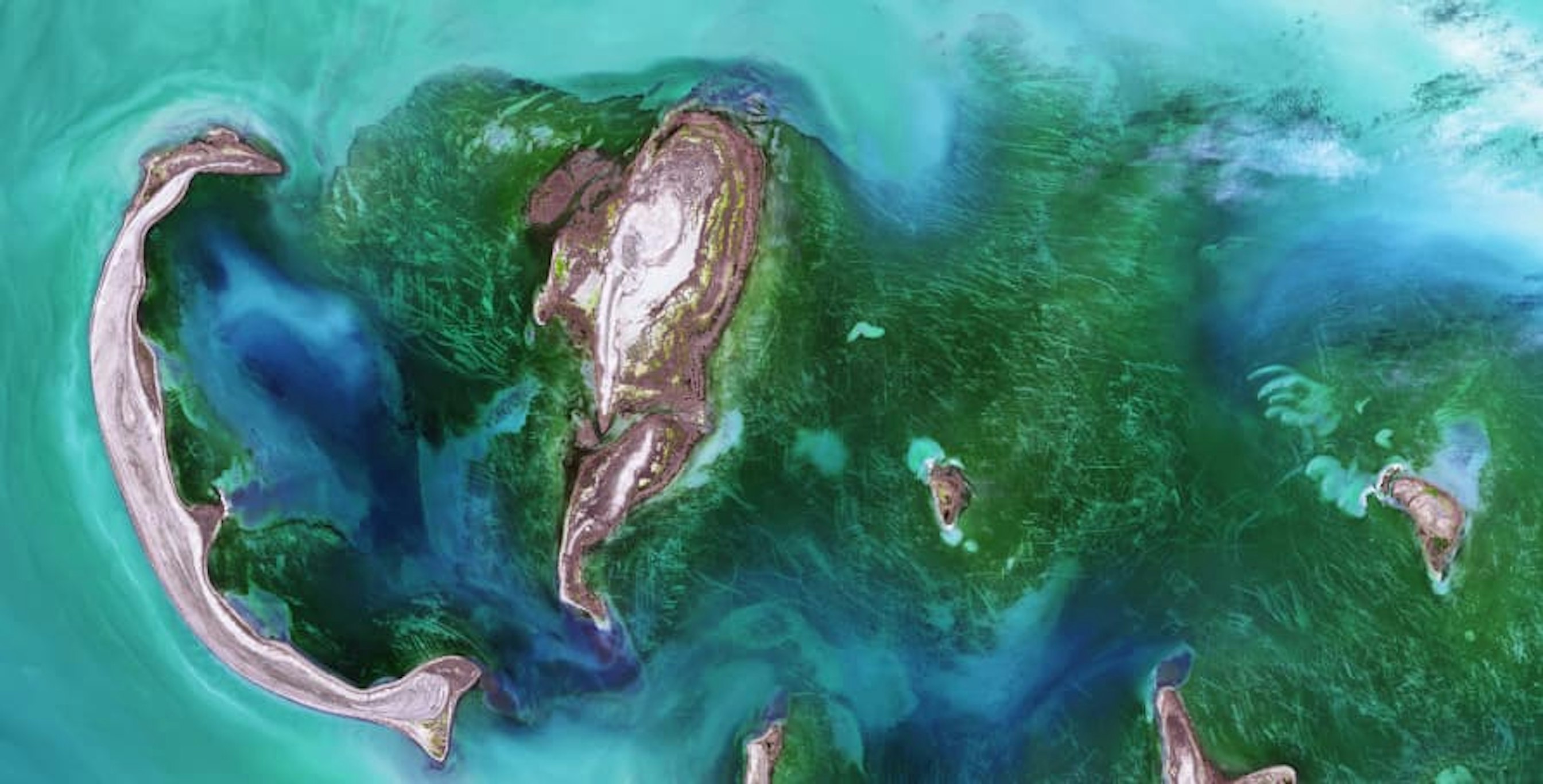 view of earth from space