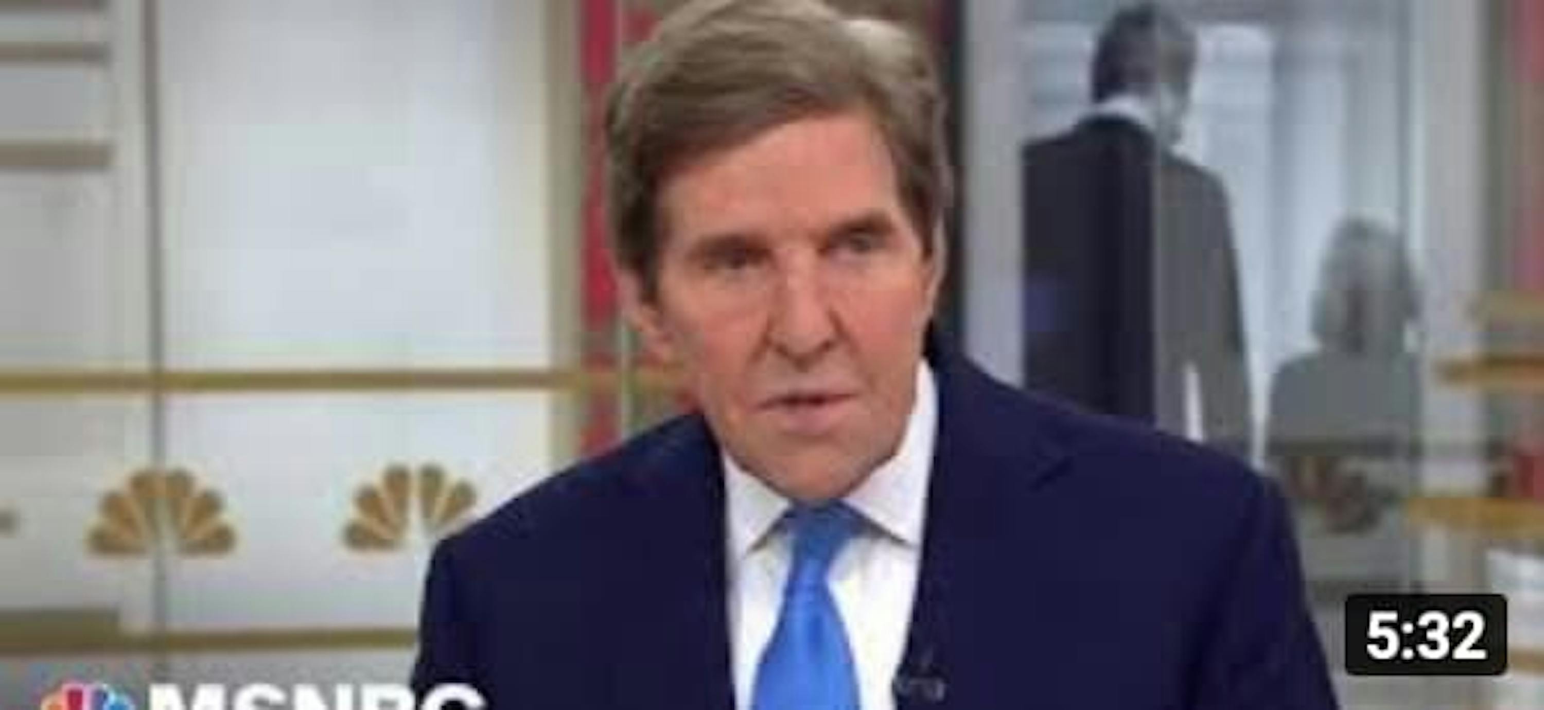 Kerry on MSNBC on Climate Envoy & China