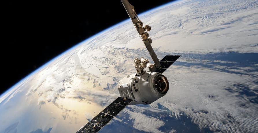 satellite orbiting the Earth