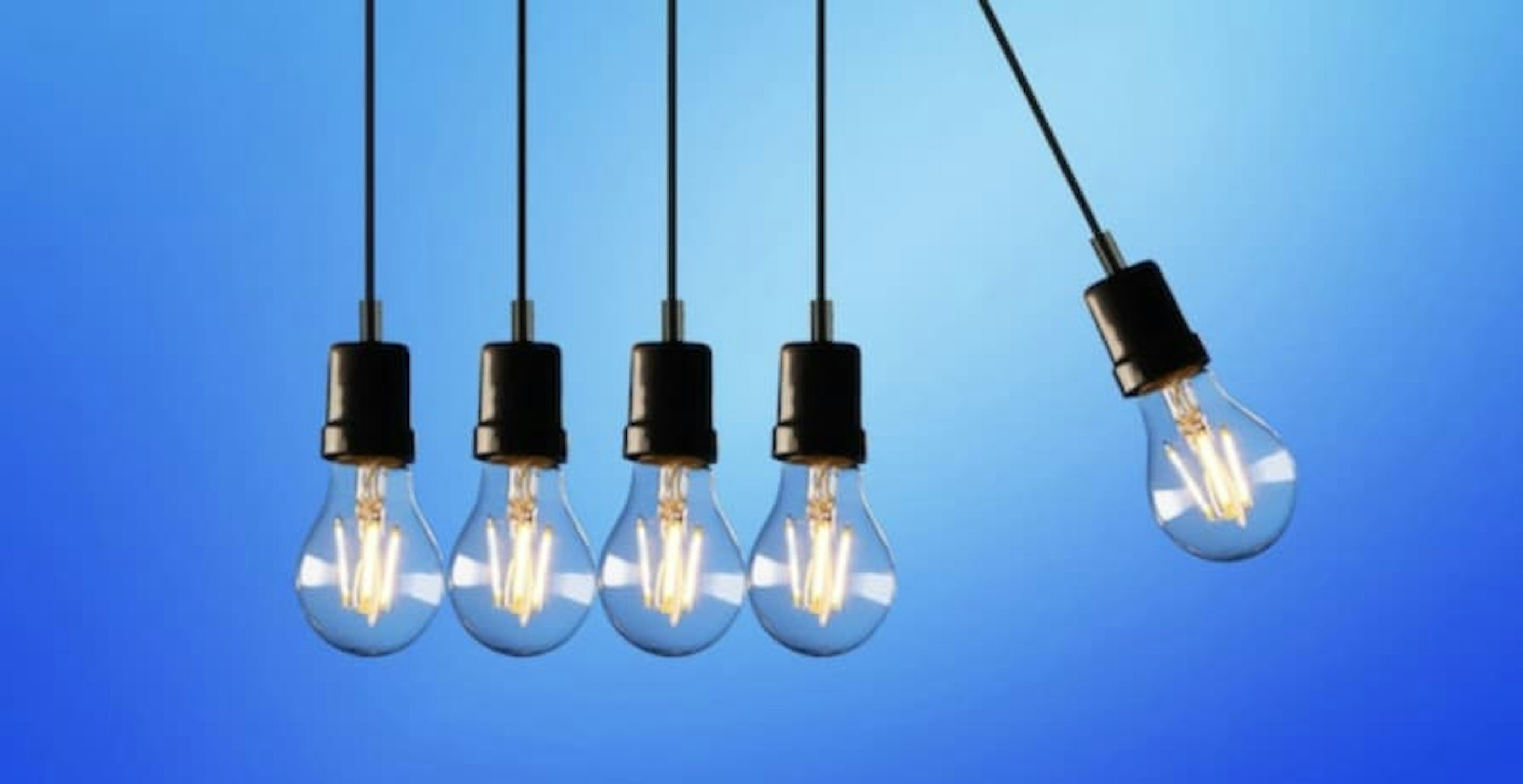five light bulb lights