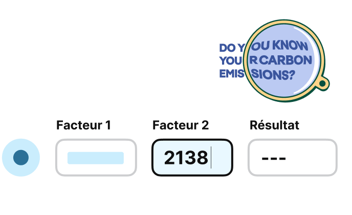 Animation Calculateur de carbone