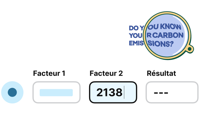 Animation Calculateur de carbone 