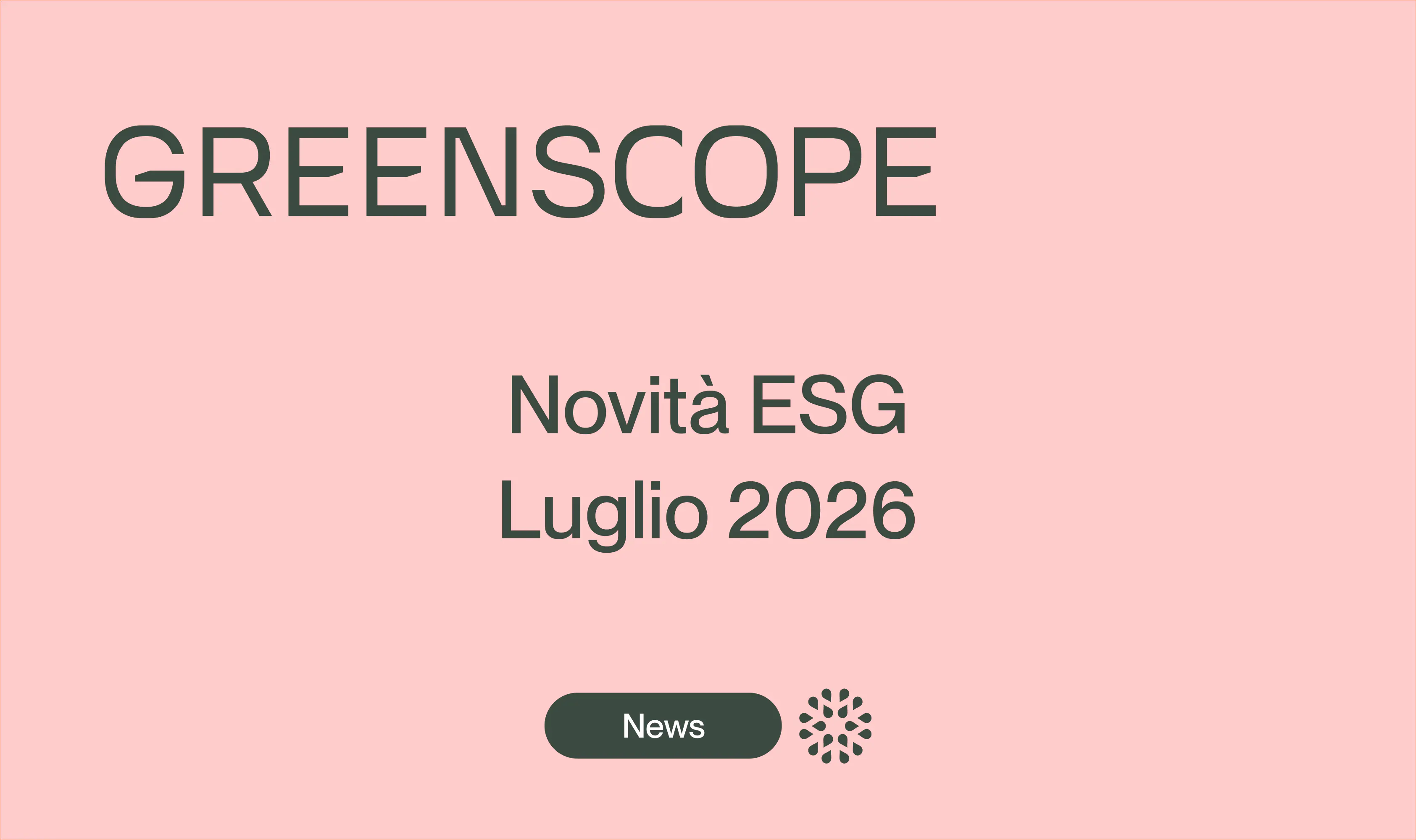 newsletter sustainable finance