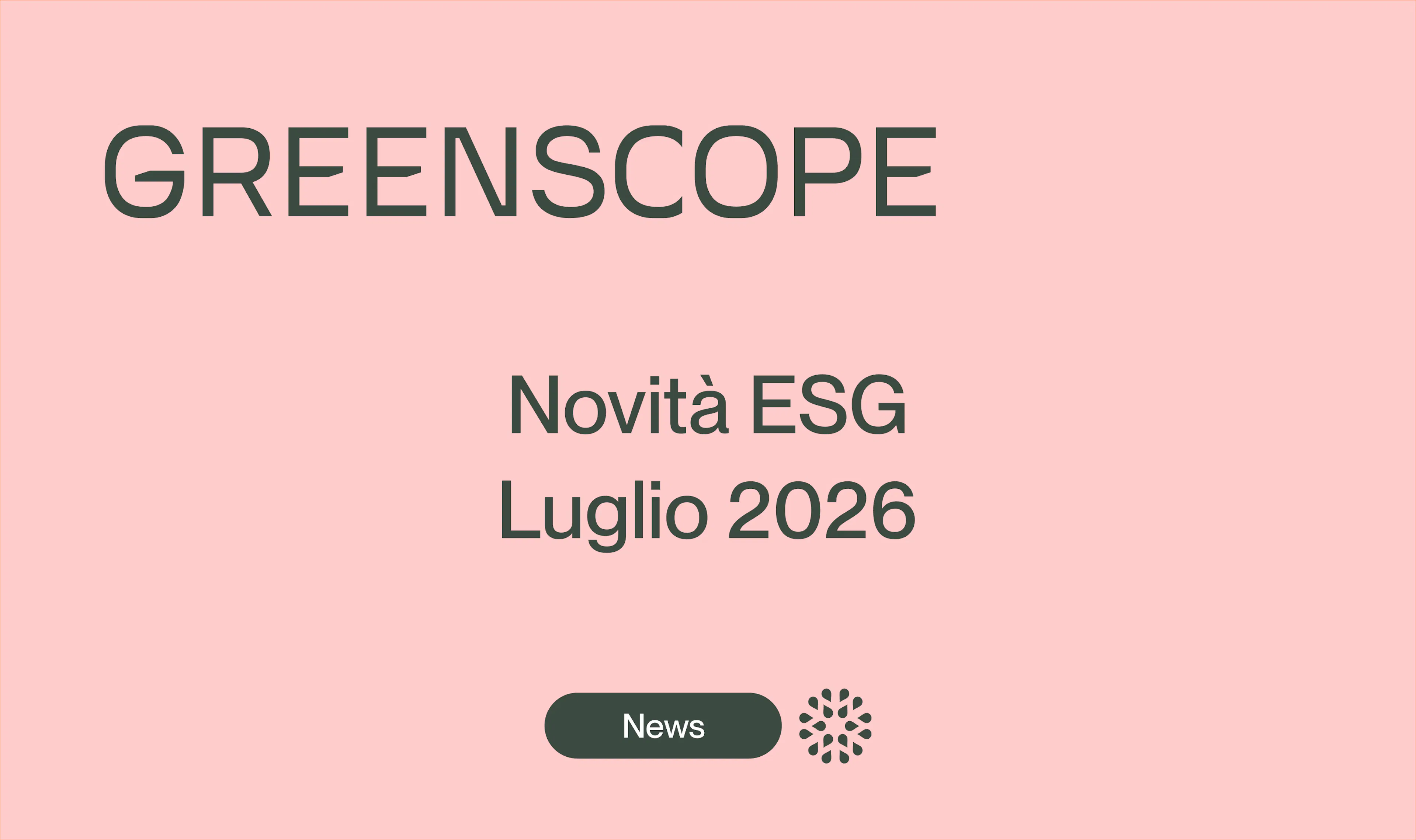 newsletter sustainable finance