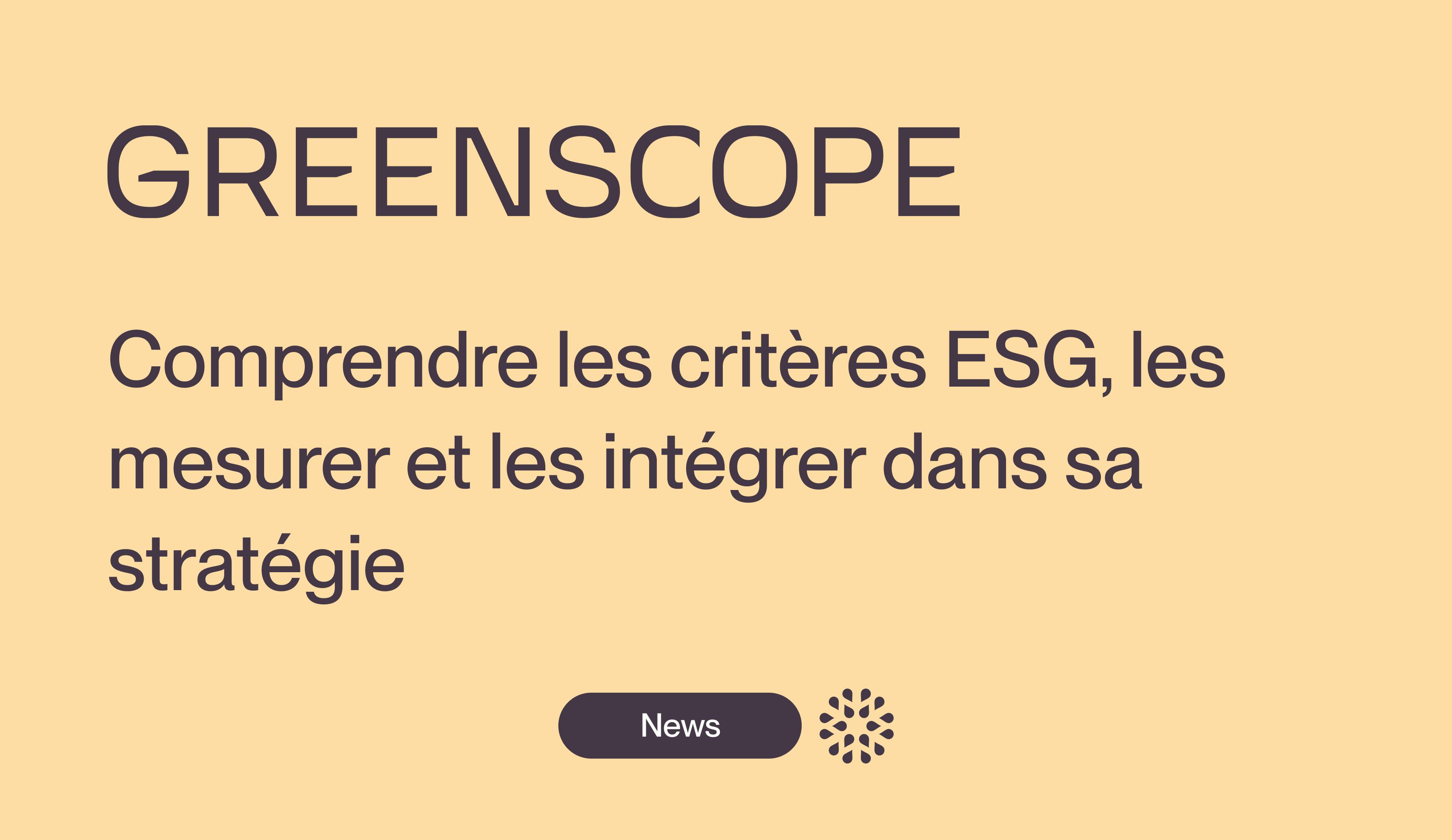 critères esg