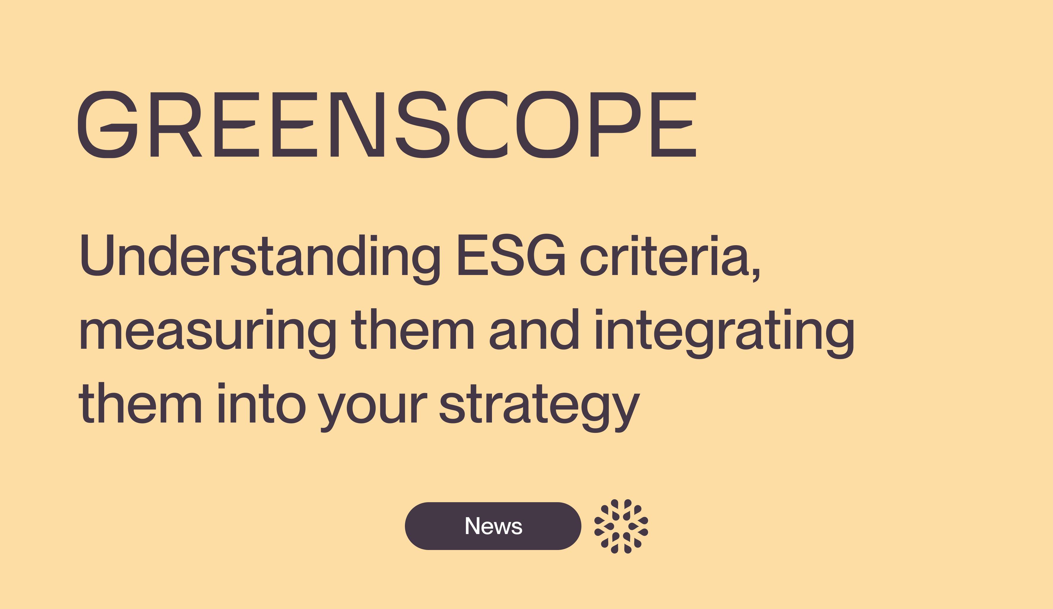 criteria esg