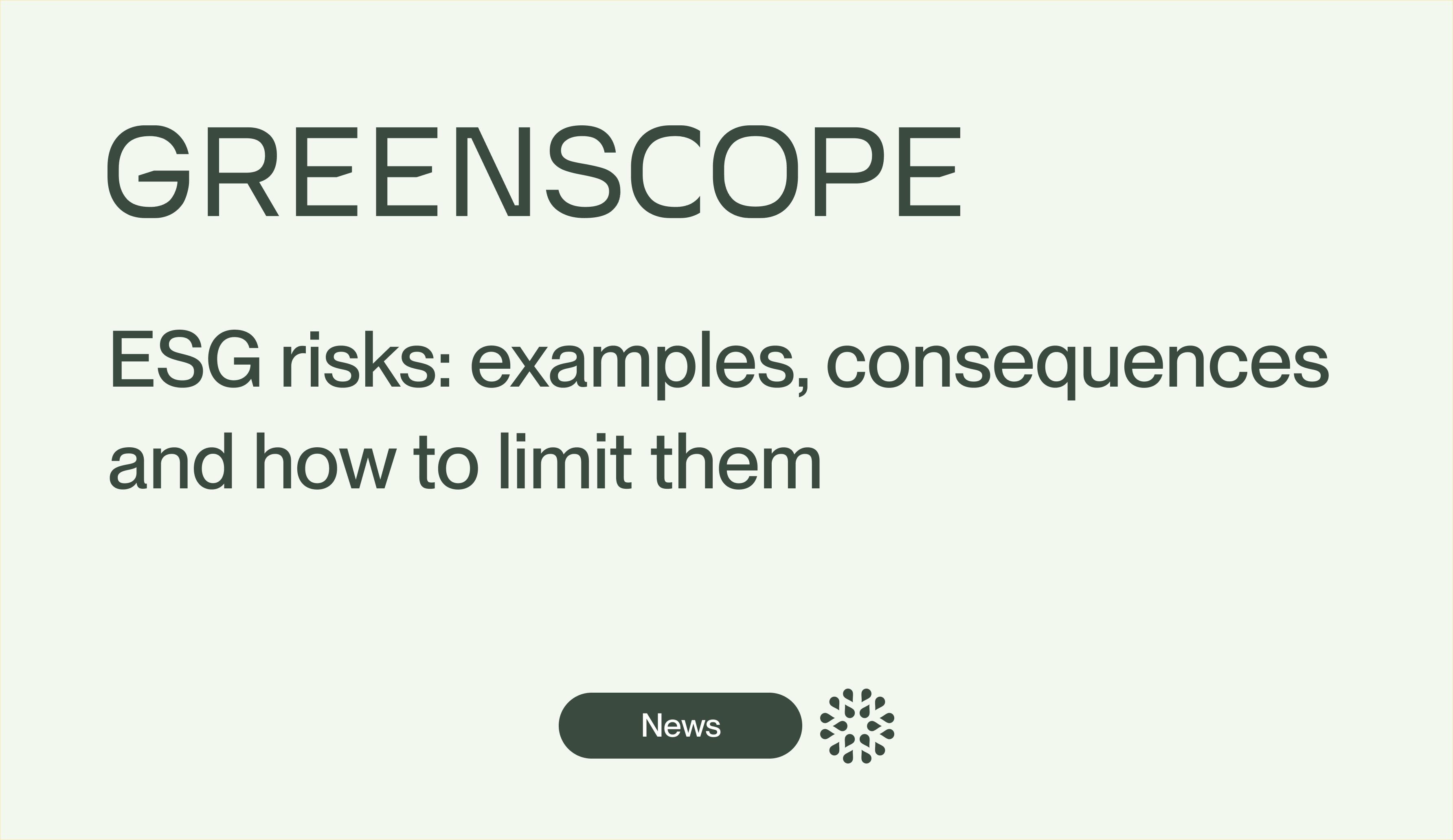 risk esg