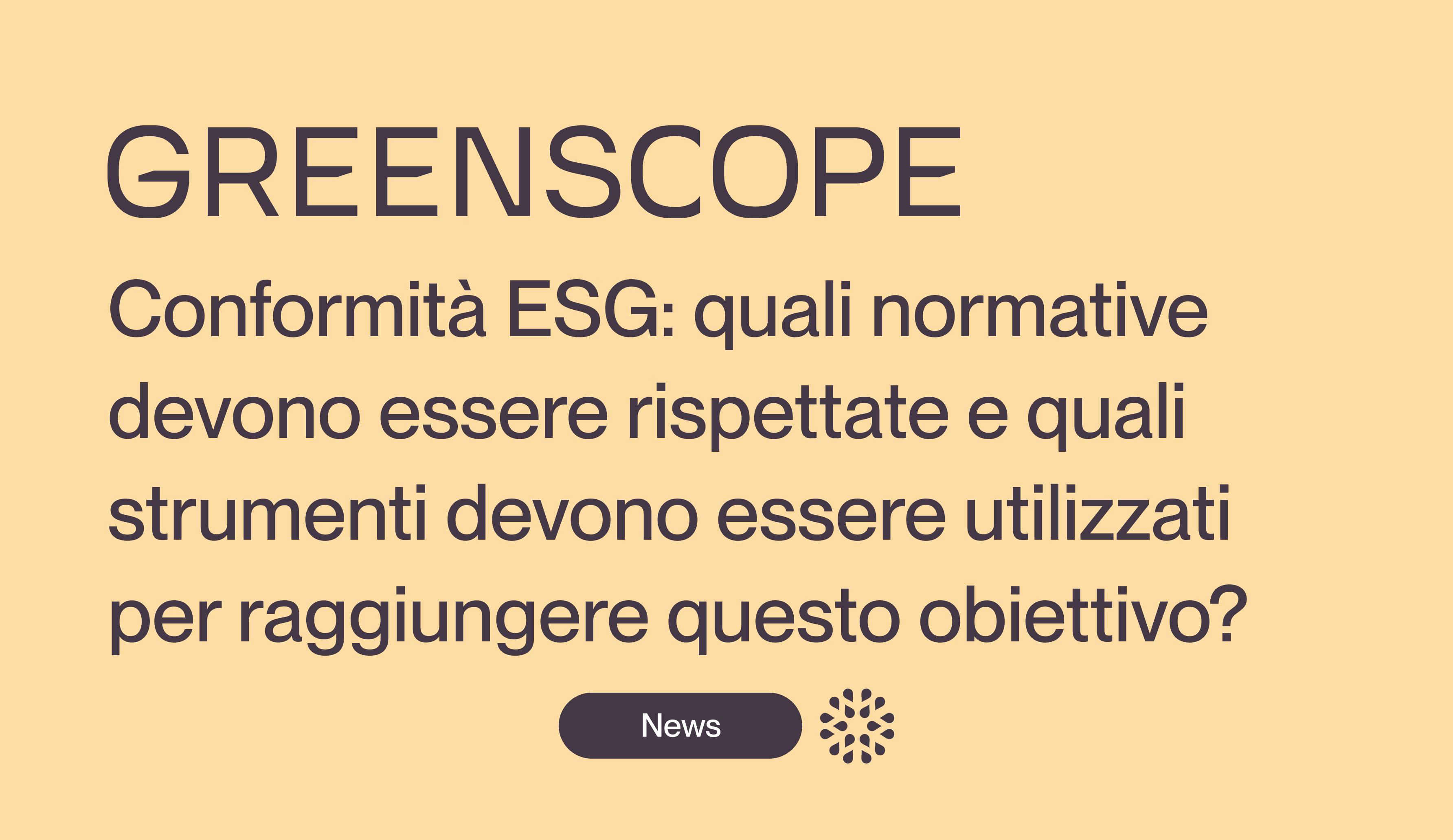 conformità esg