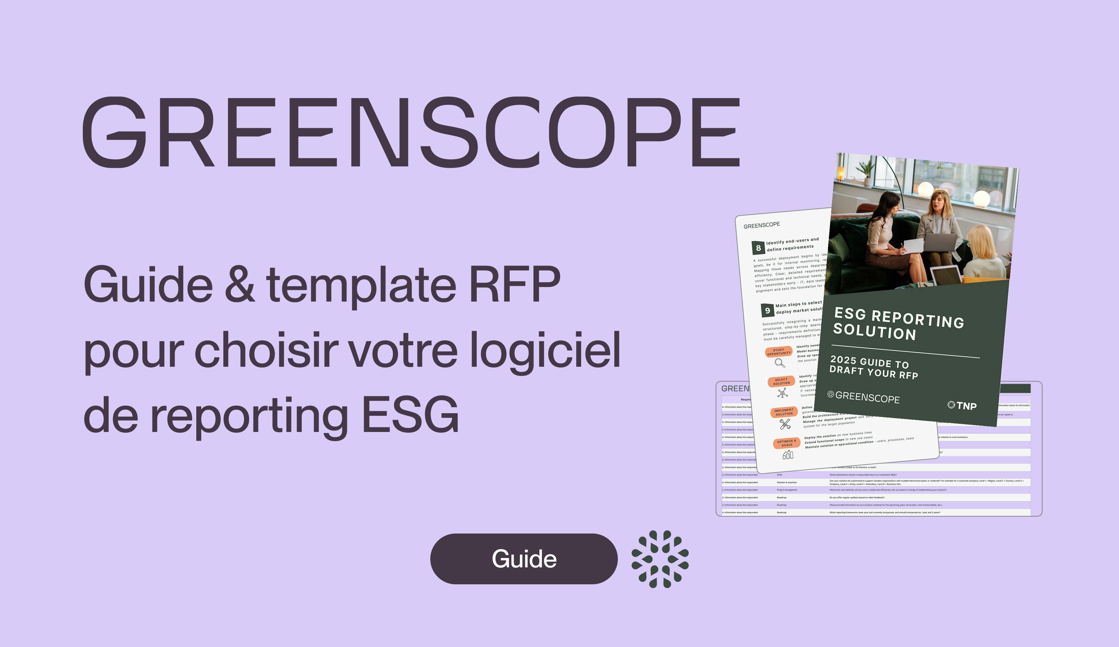 TNP Consultants reporting banque finance ESG