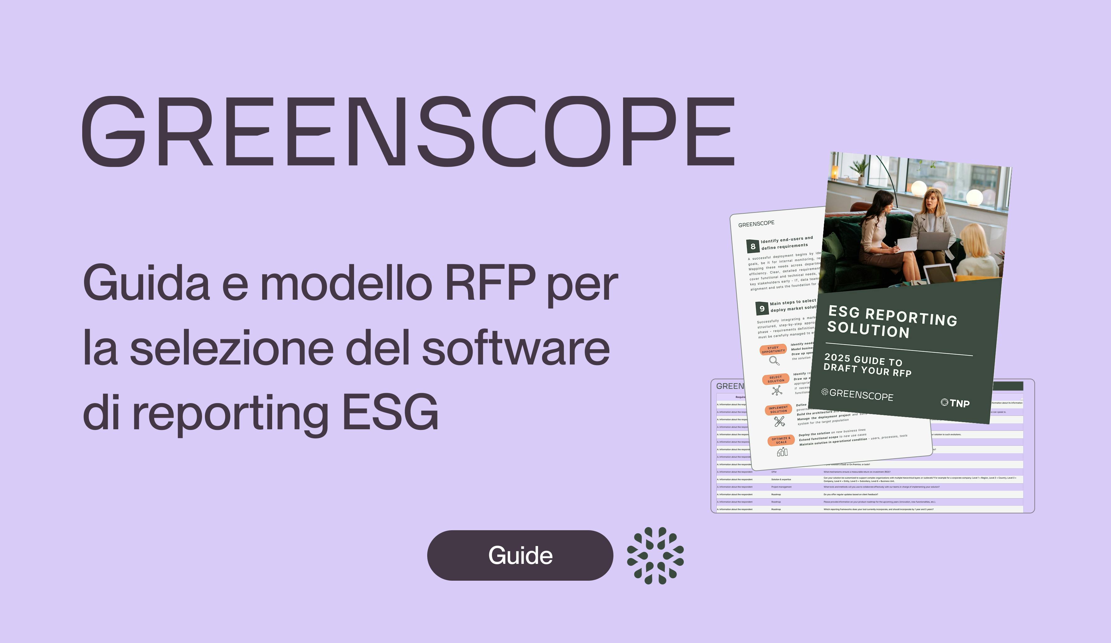 TNP Consultants rendicontazione bancaria finanza ESG