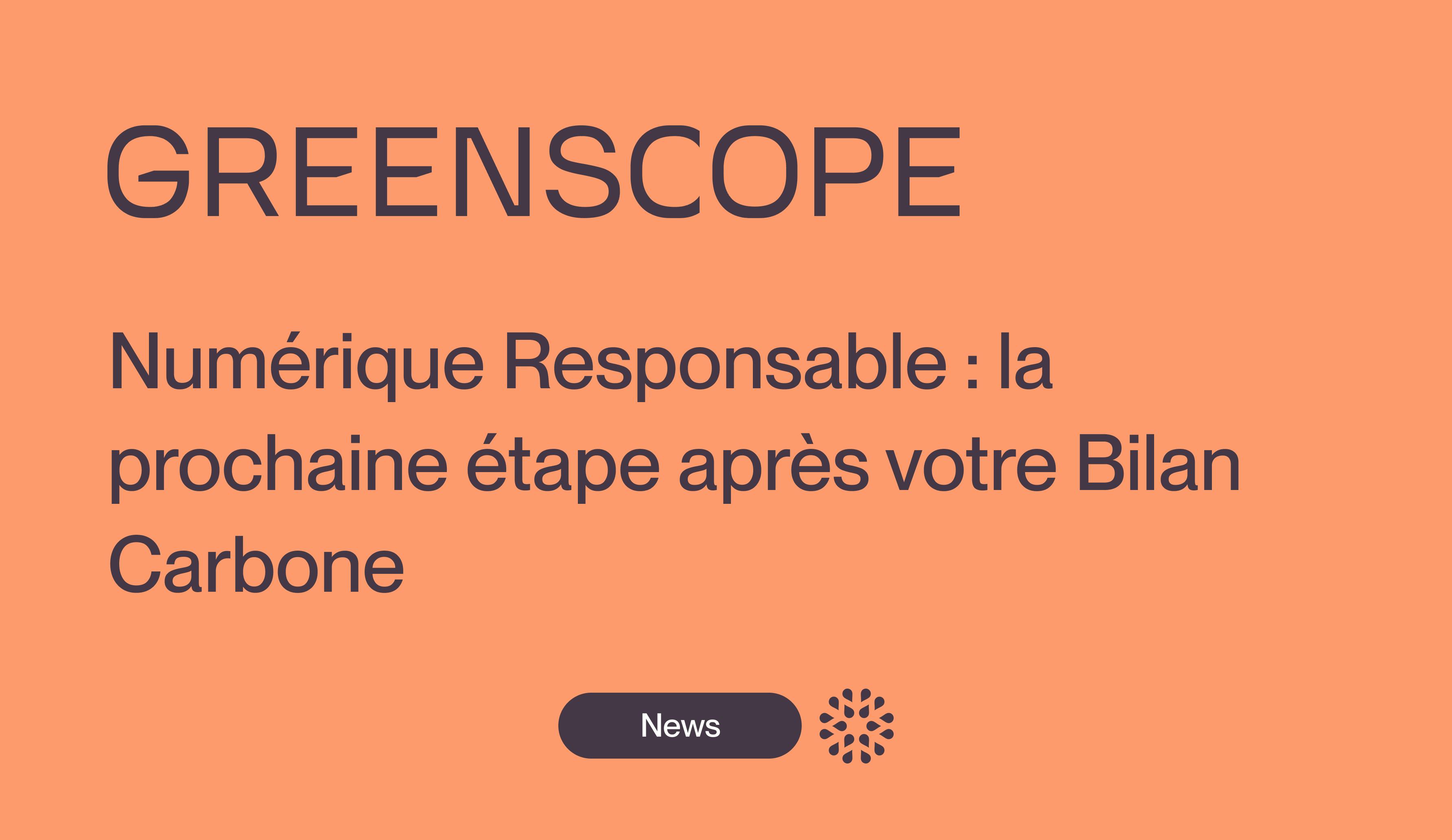 numérique responsable bilan carbone