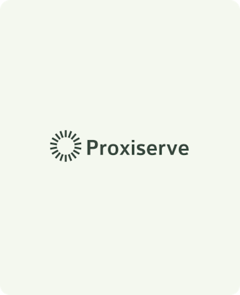 logo and testimony Proxiserve