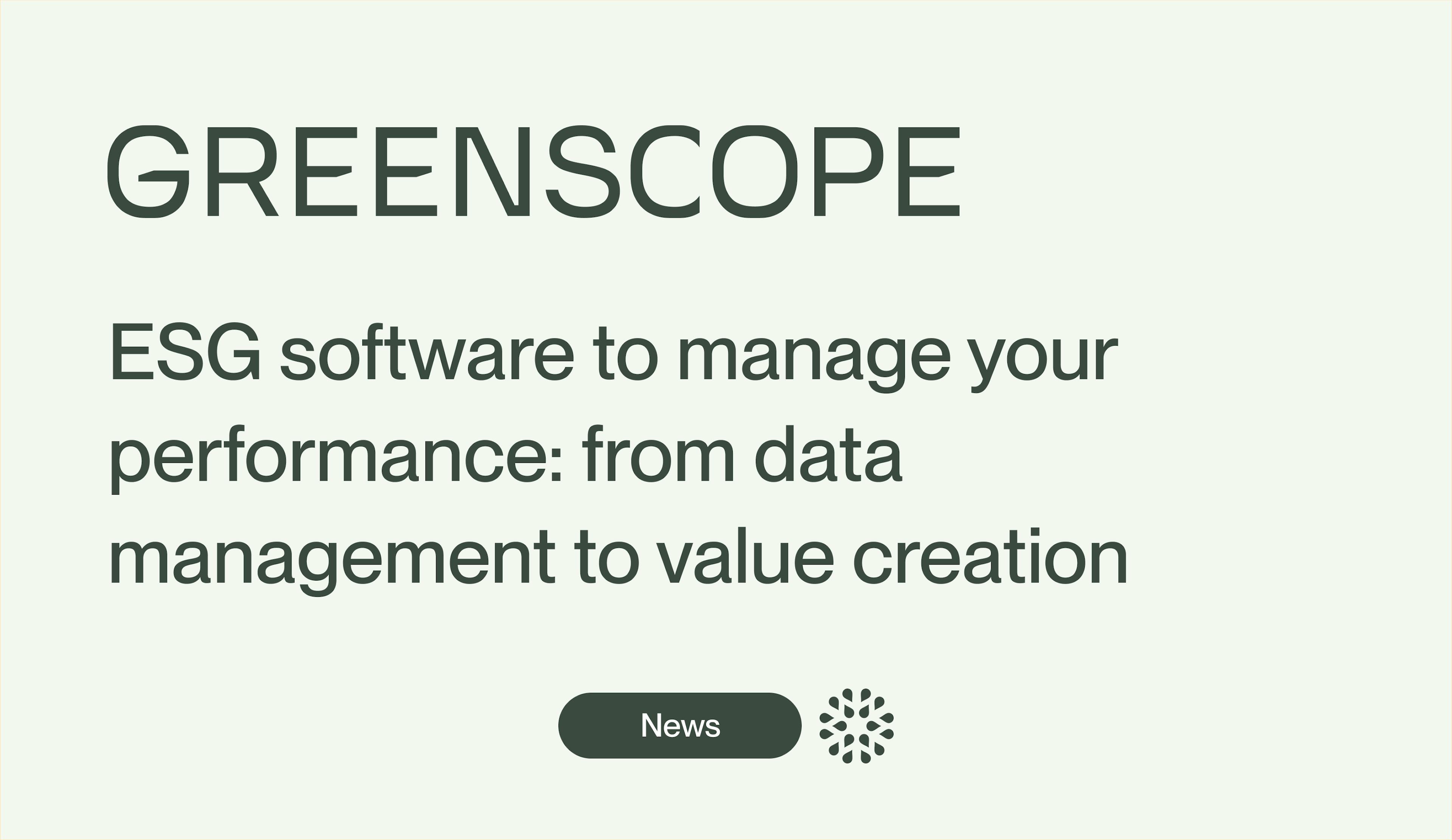 software ESG sustainability