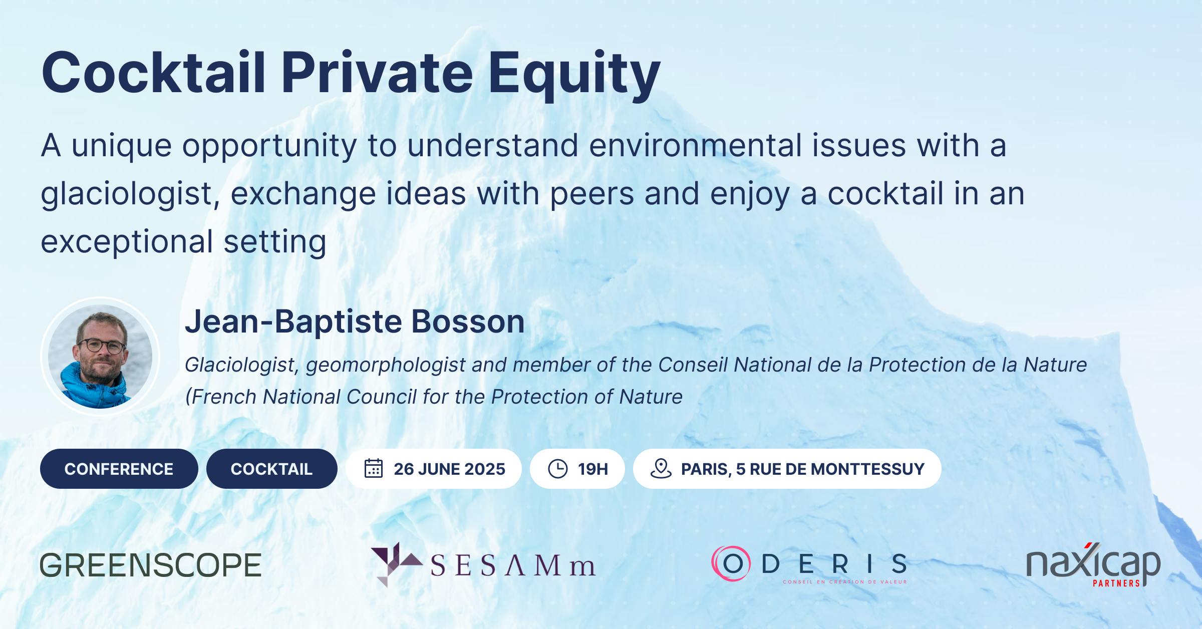 event cocktail private equity sustainability