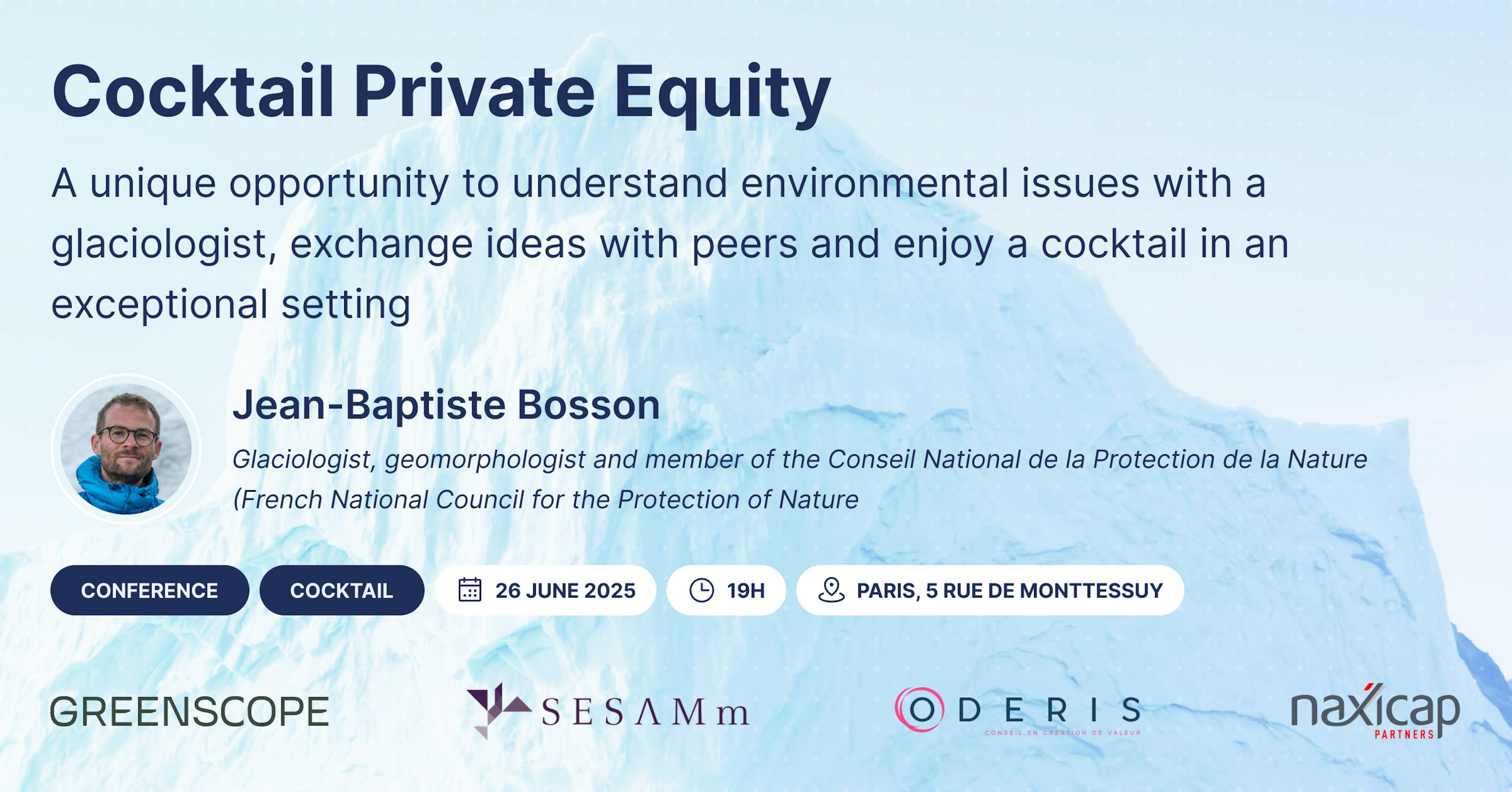 event cocktail private equity sustainability