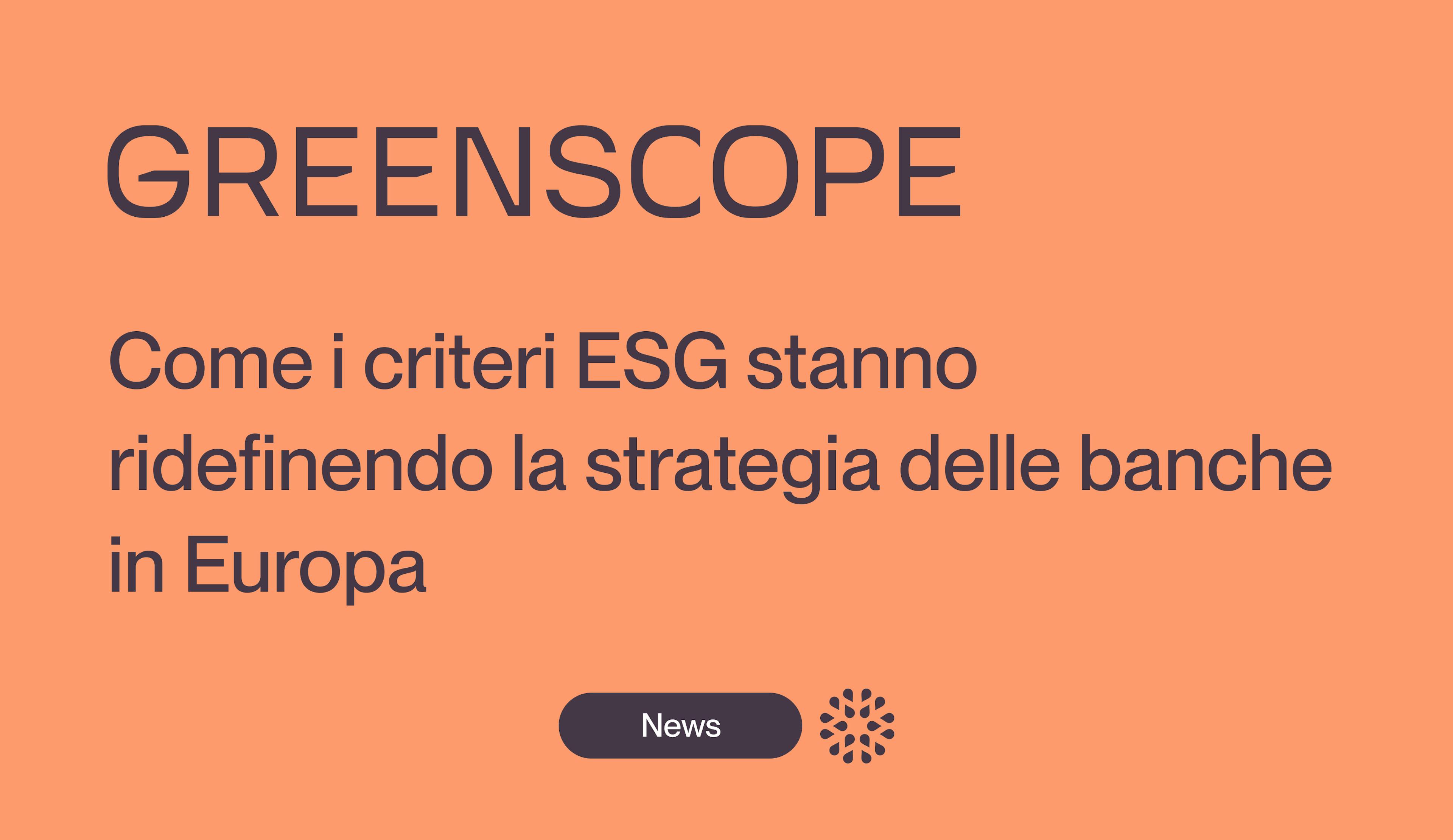 esg sostenibilità banca strategia